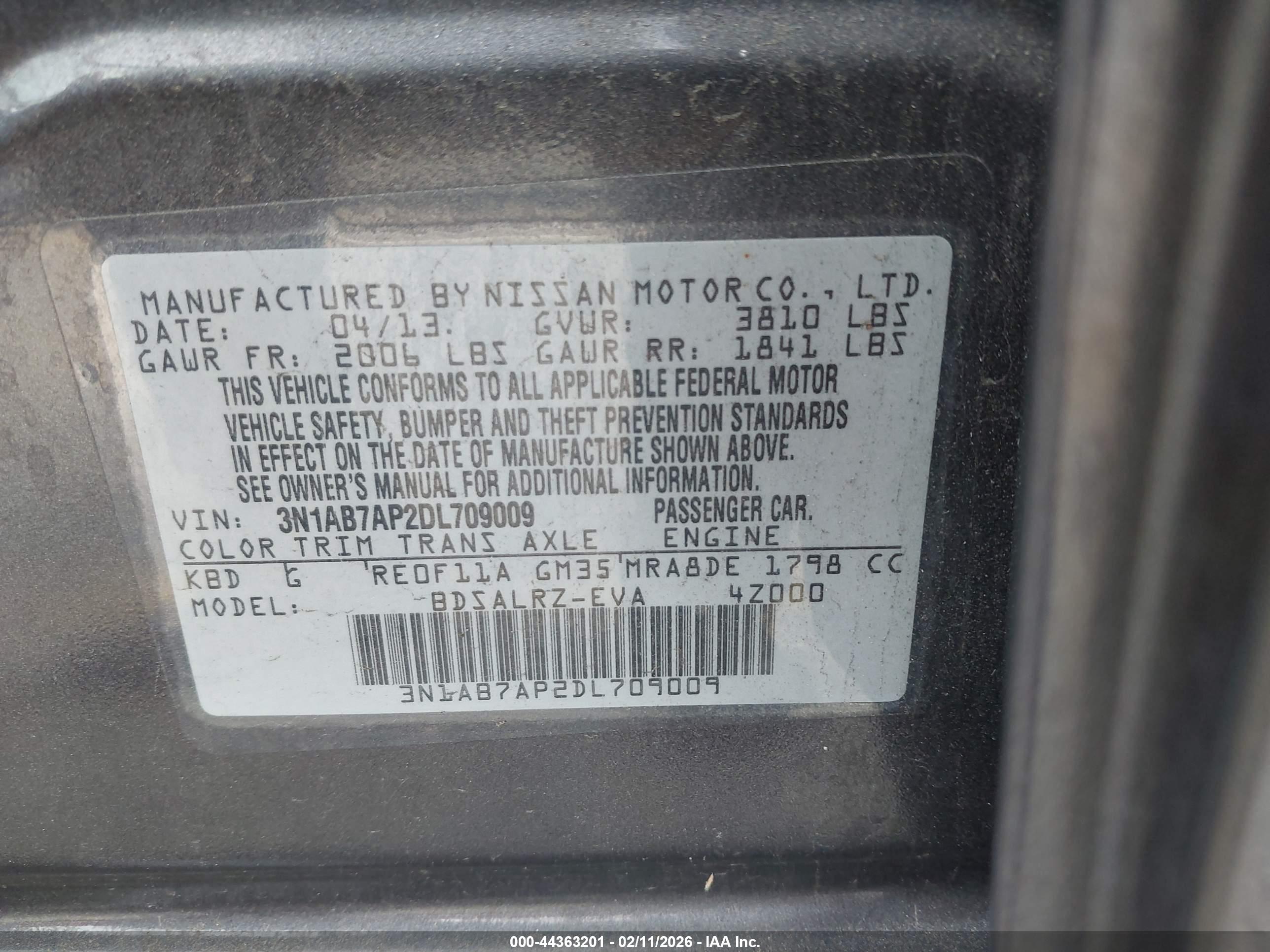 NISSAN SENTRA image 9
