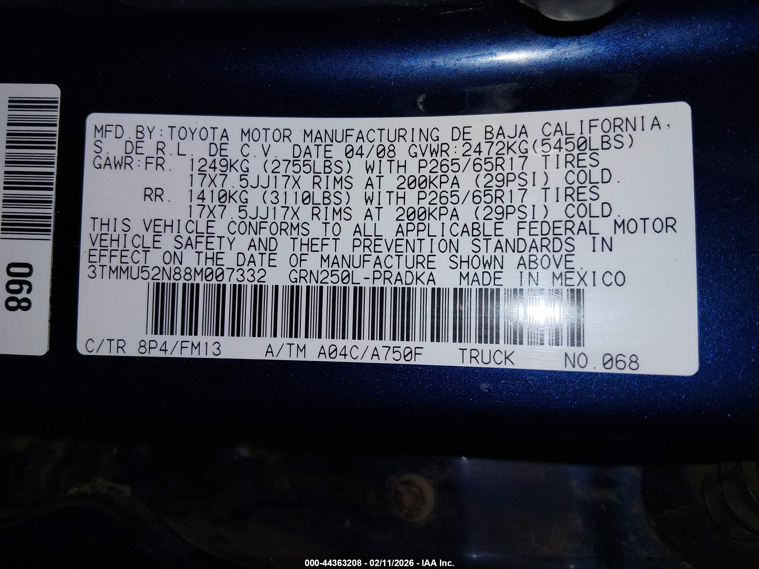 TOYOTA TACOMA image 9