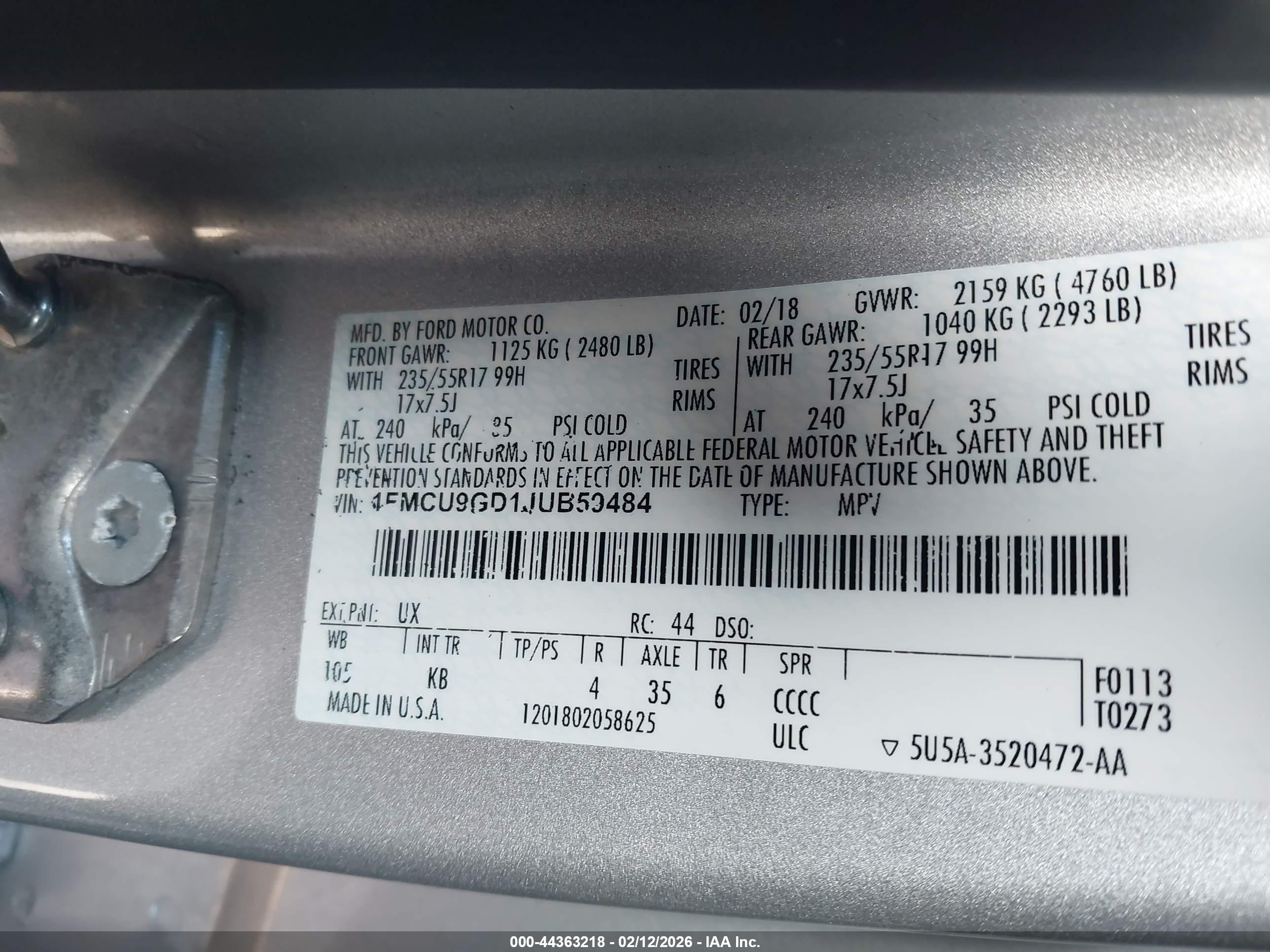 FORD ESCAPE image 9