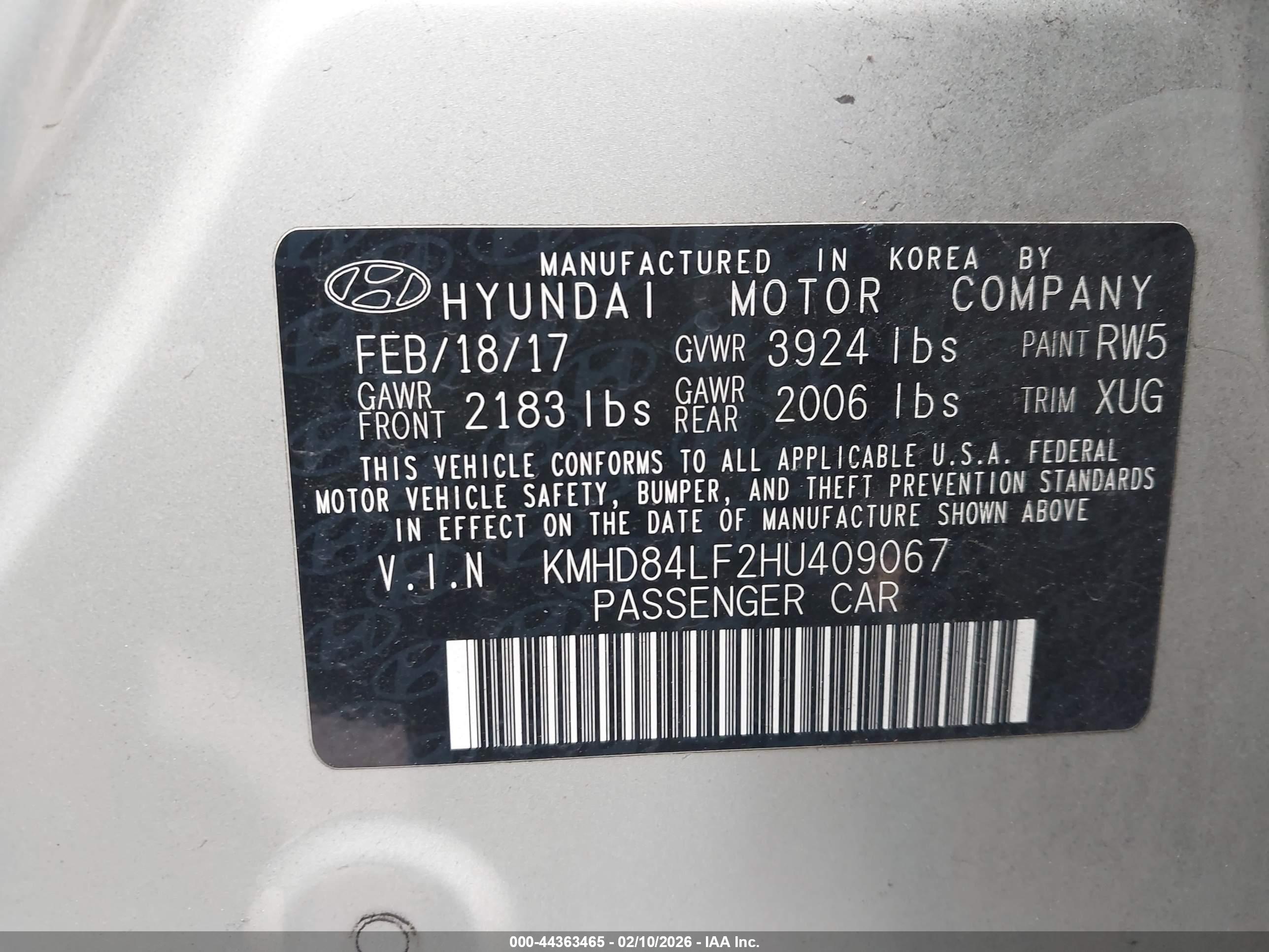 HYUNDAI ELANTRA image 9