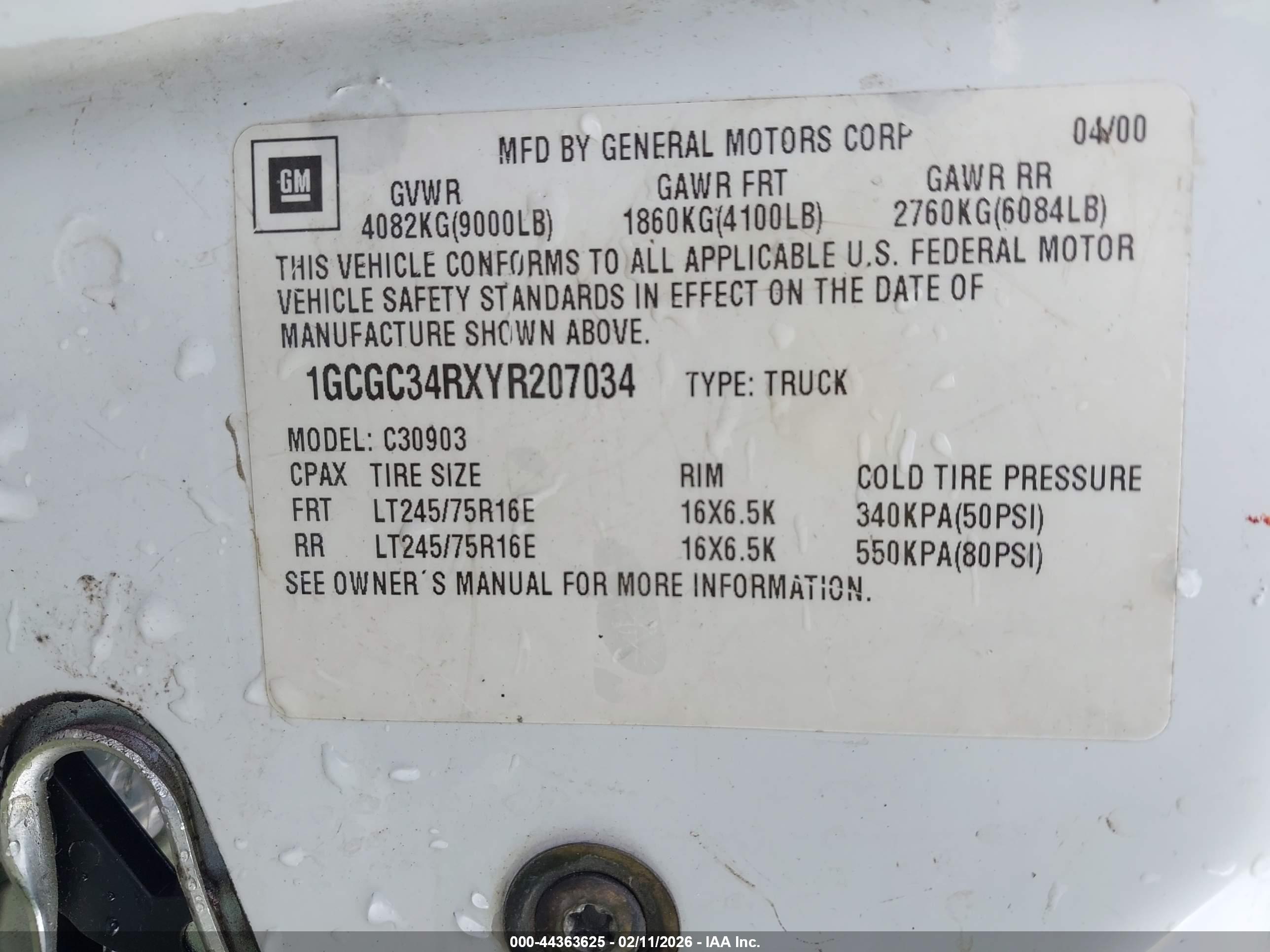 CHEVROLET C3500 image 9