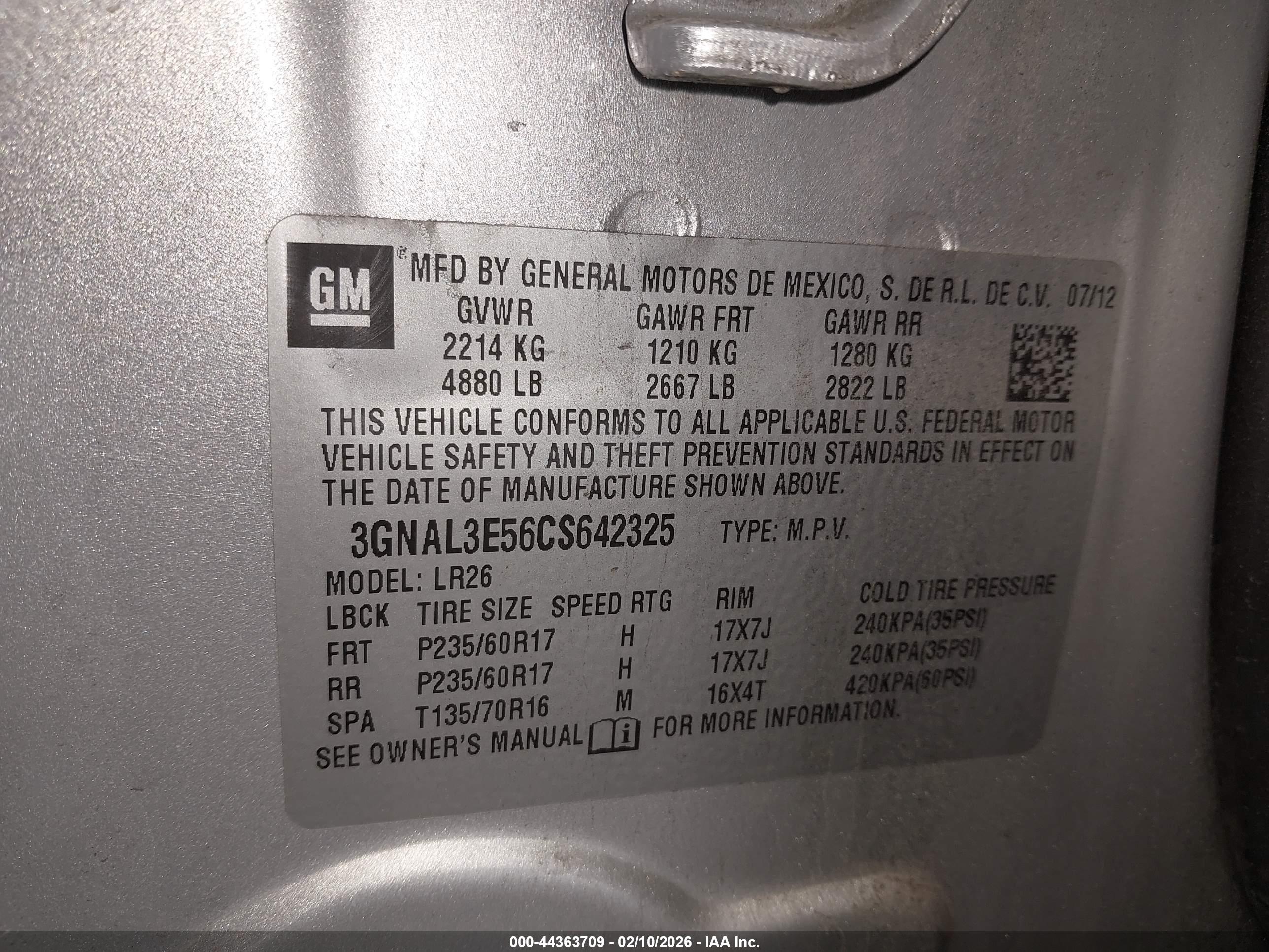 CHEVROLET CAPTIVA image 9