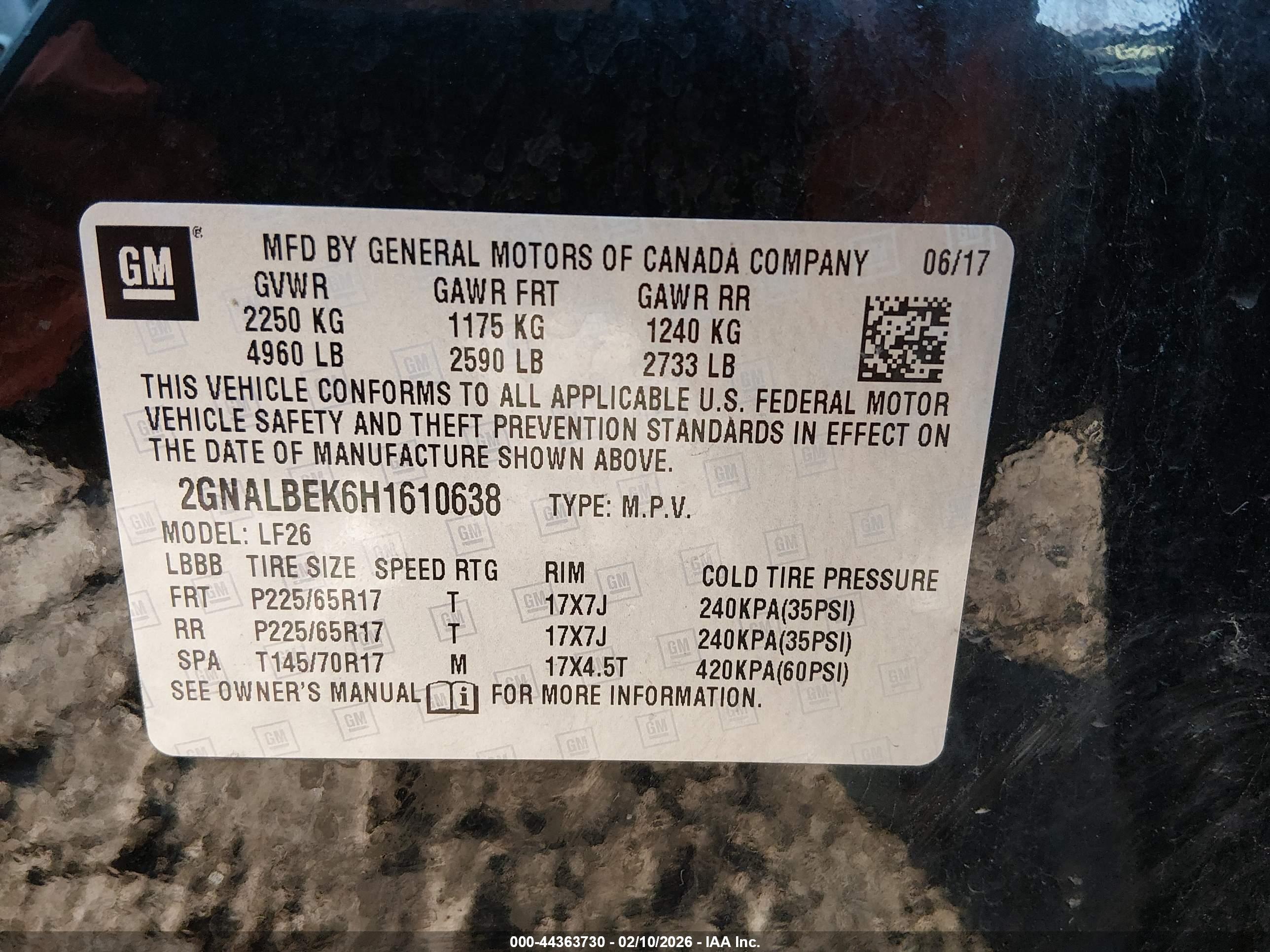 CHEVROLET EQUINOX image 9