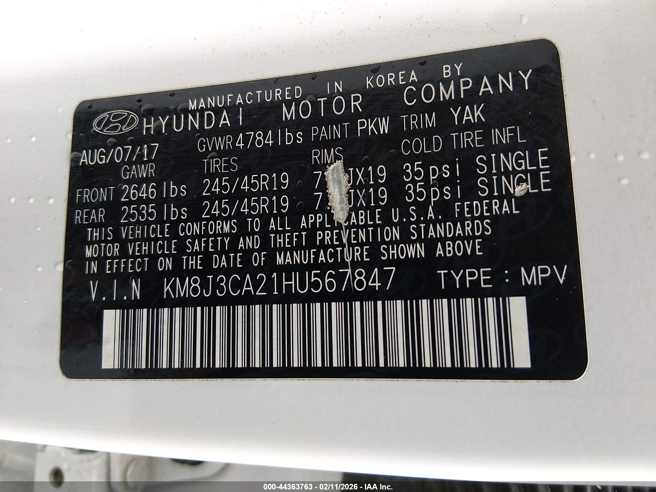 HYUNDAI TUCSON image 9