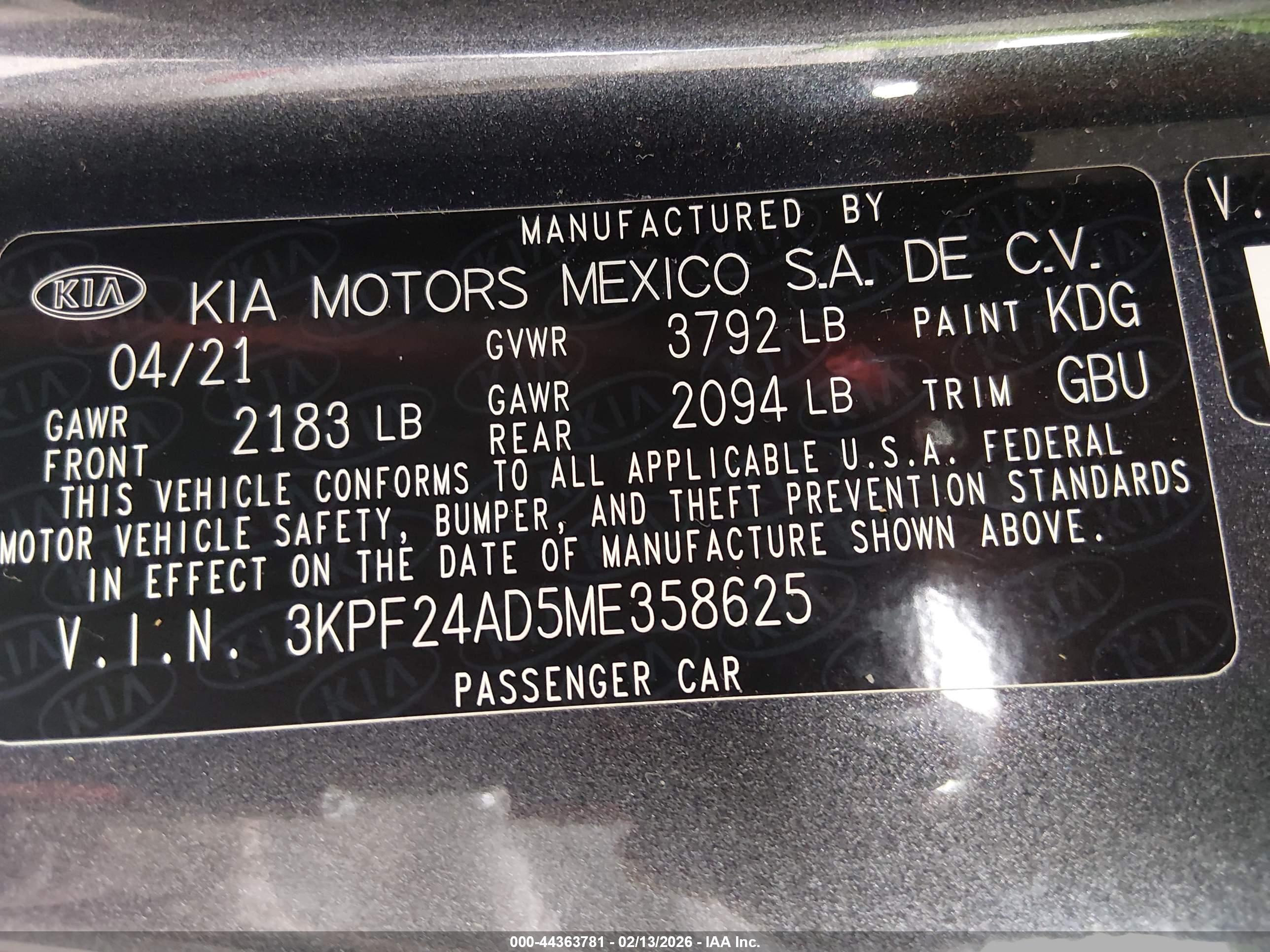 KIA FORTE image 9