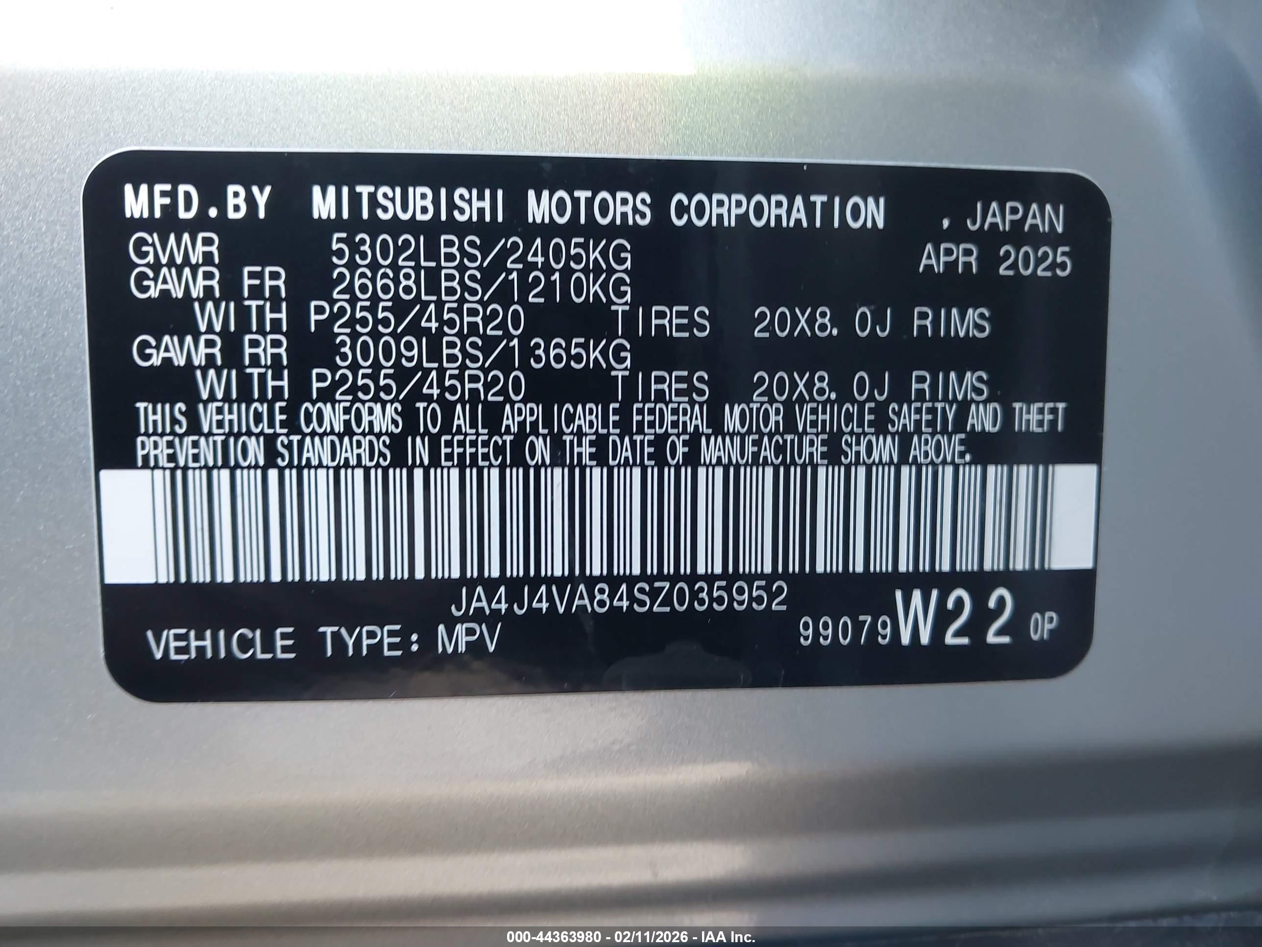MITSUBISHI OUTLANDER image 9