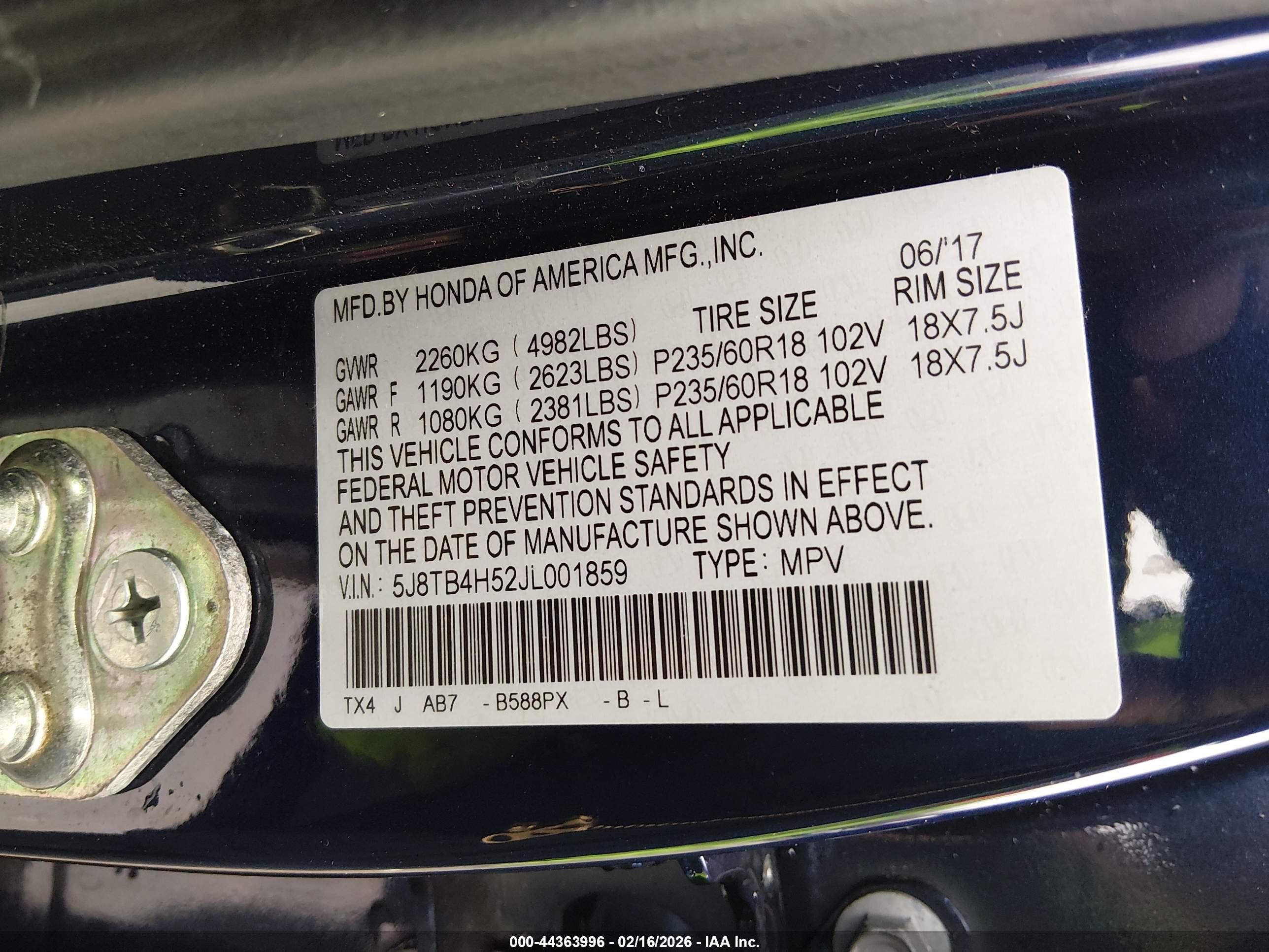 ACURA RDX image 9
