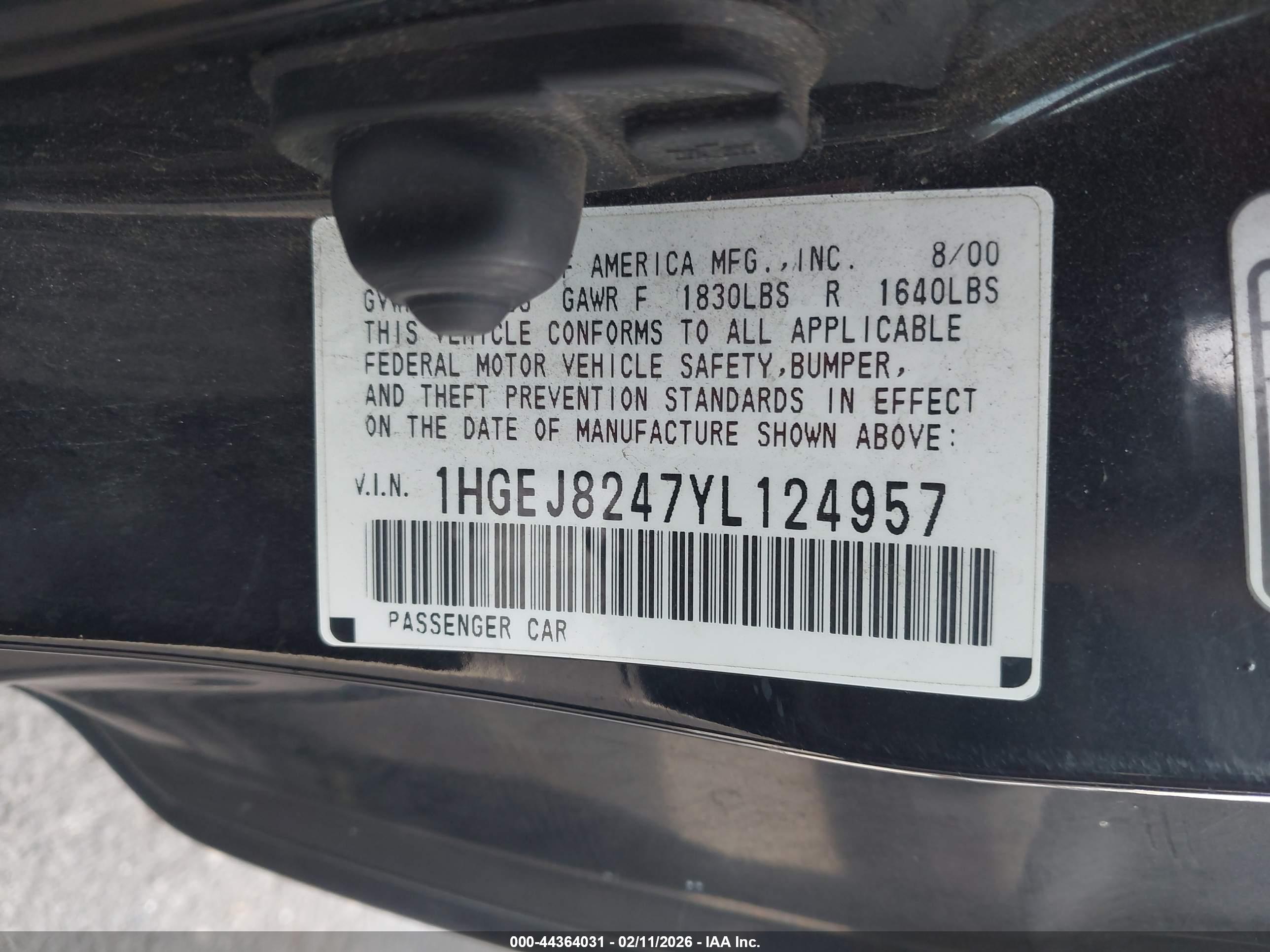 HONDA CIVIC image 9