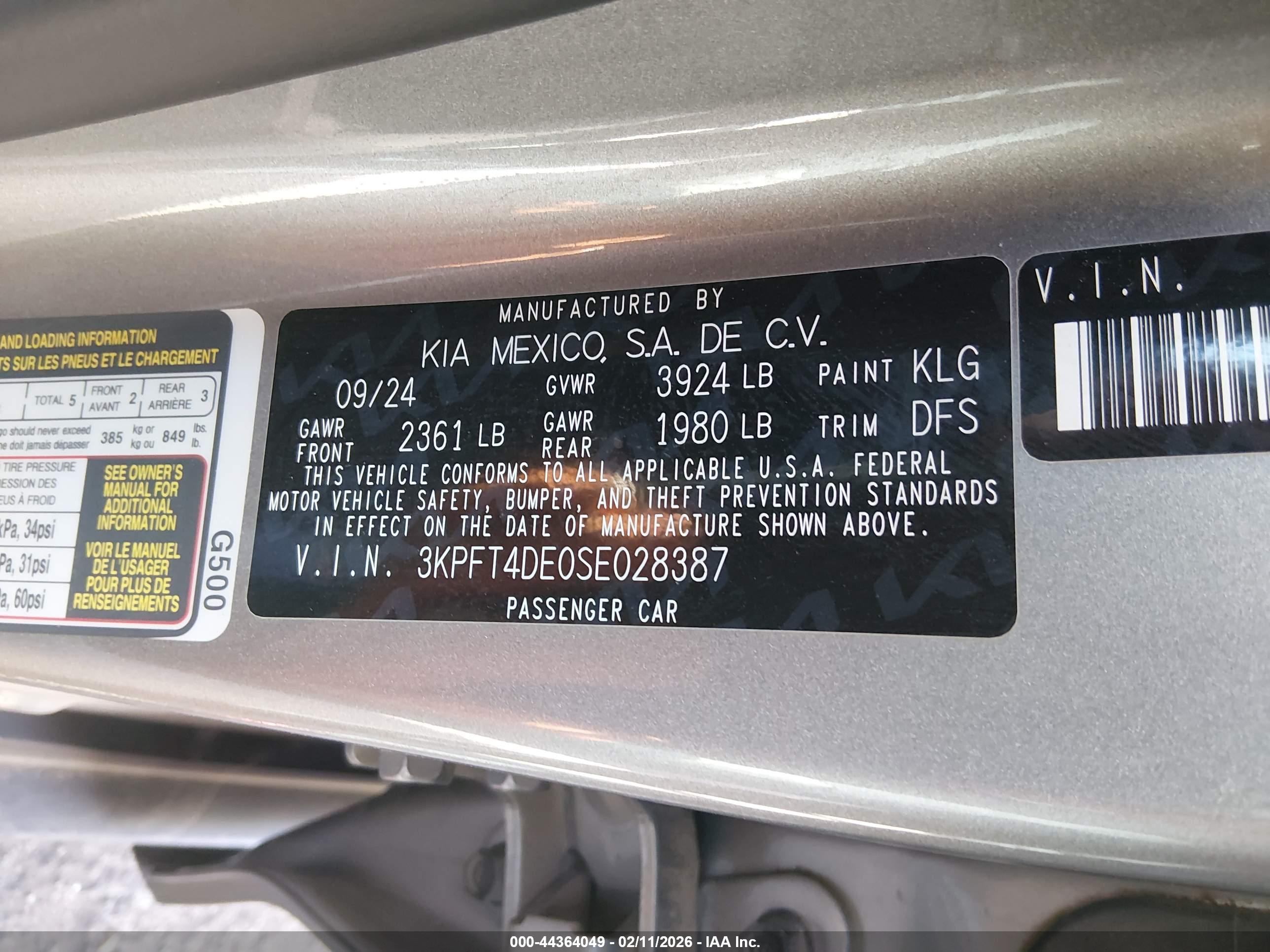 KIA K4 image 9