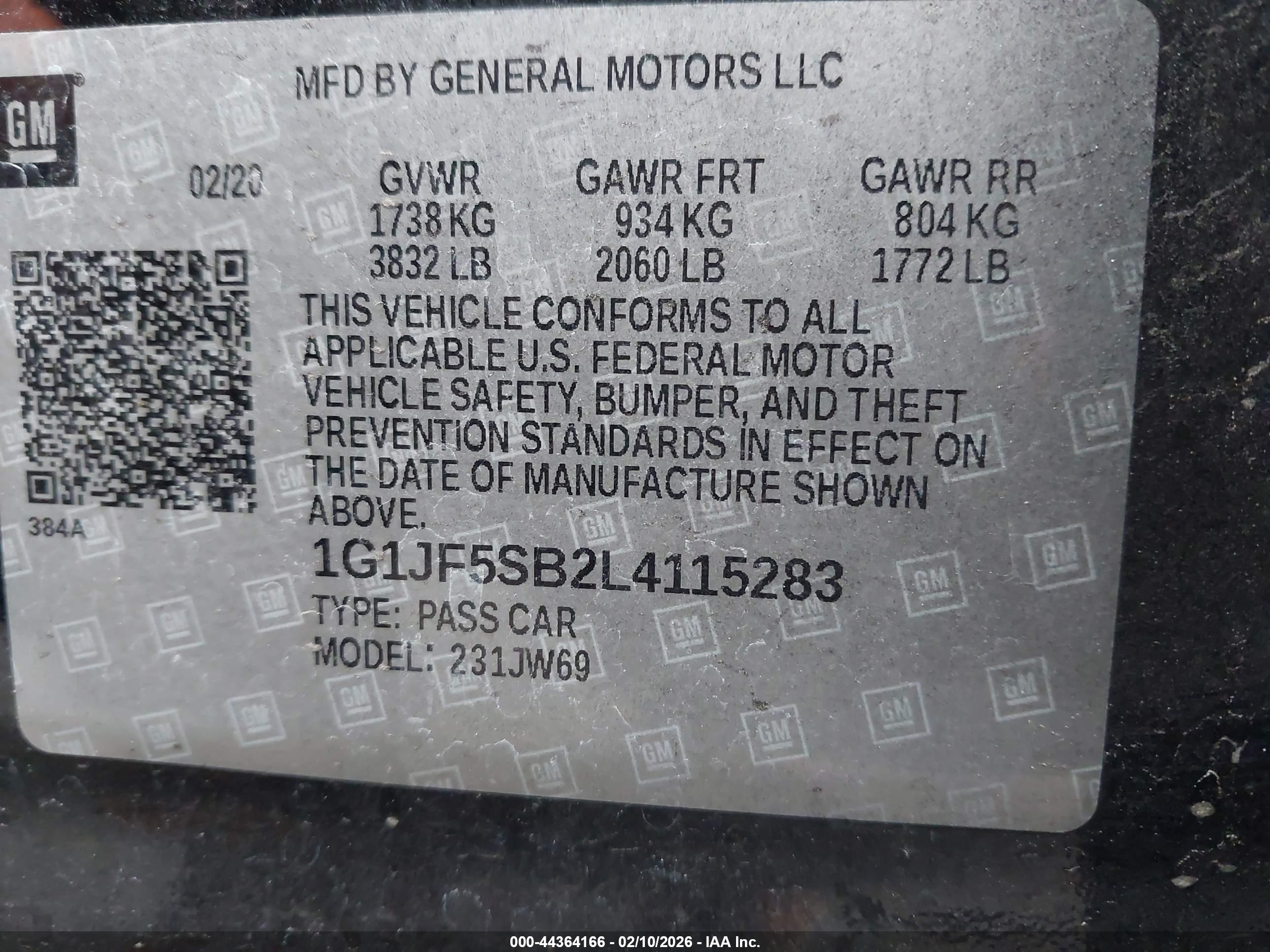 CHEVROLET SONIC image 9