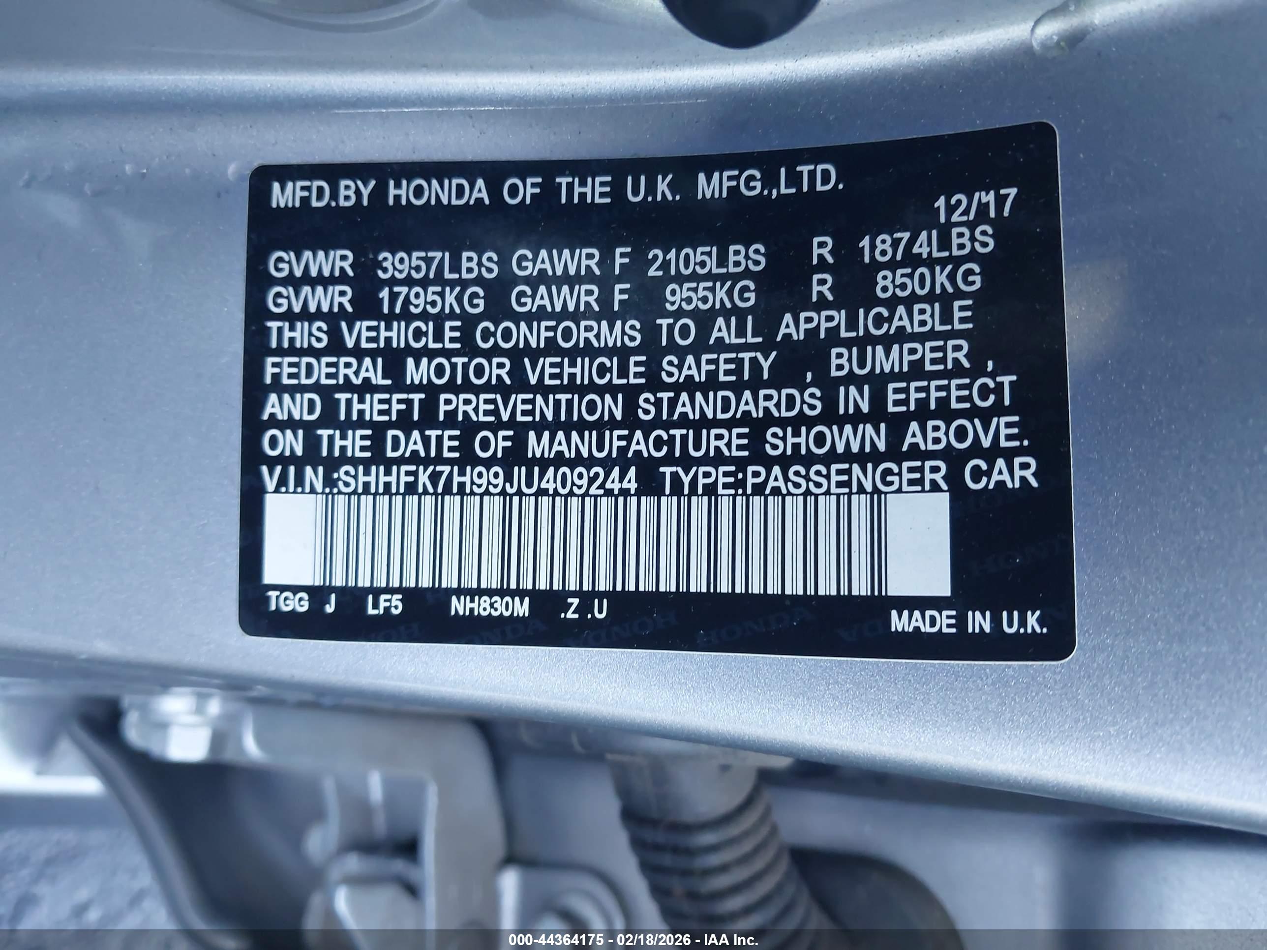 HONDA CIVIC image 9