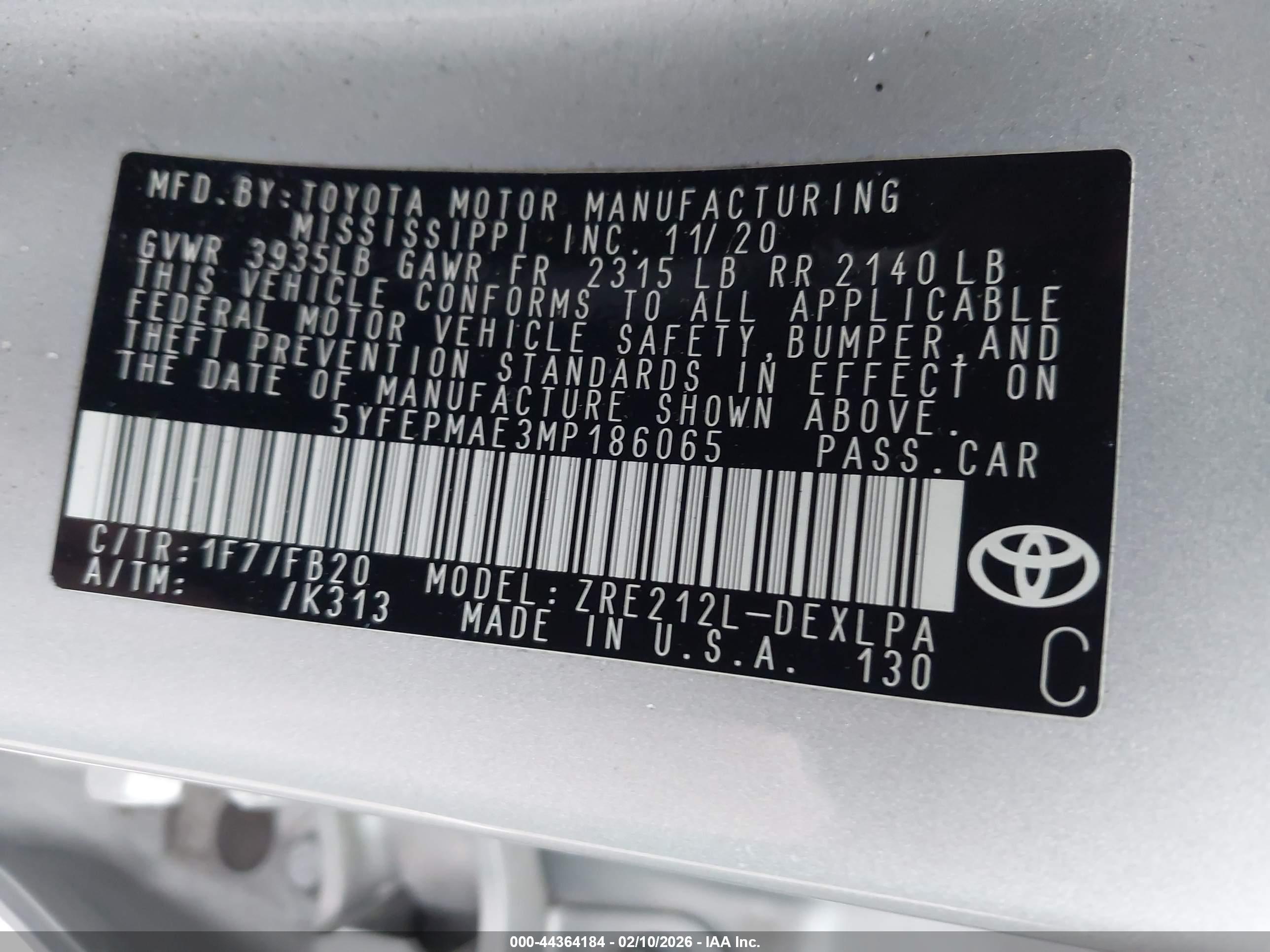 TOYOTA COROLLA image 9