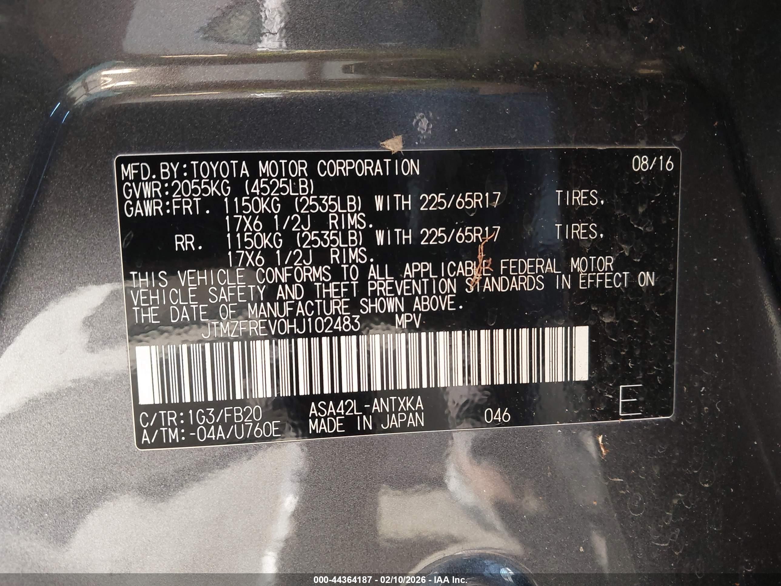 TOYOTA RAV4 image 9