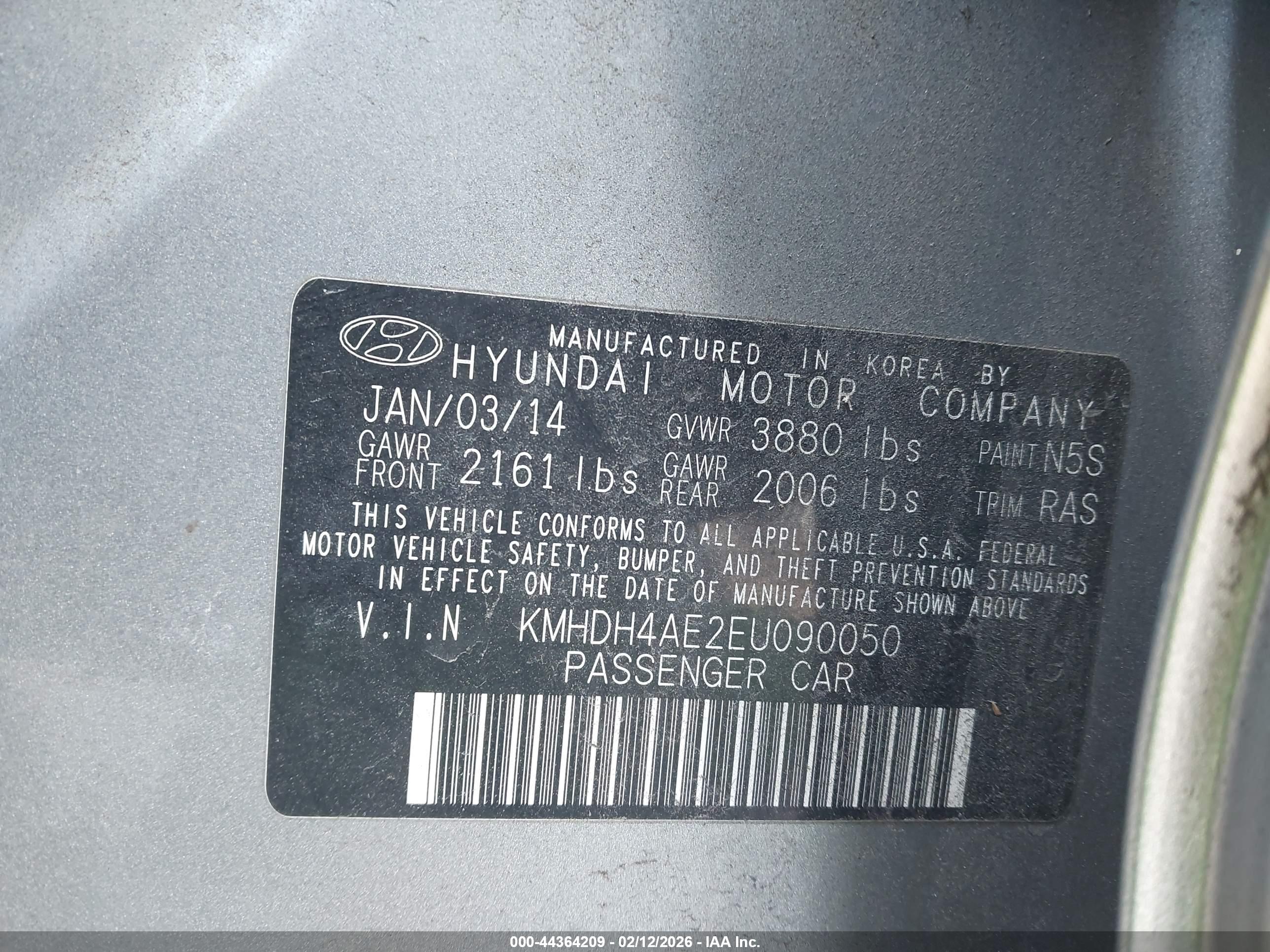 HYUNDAI ELANTRA image 9