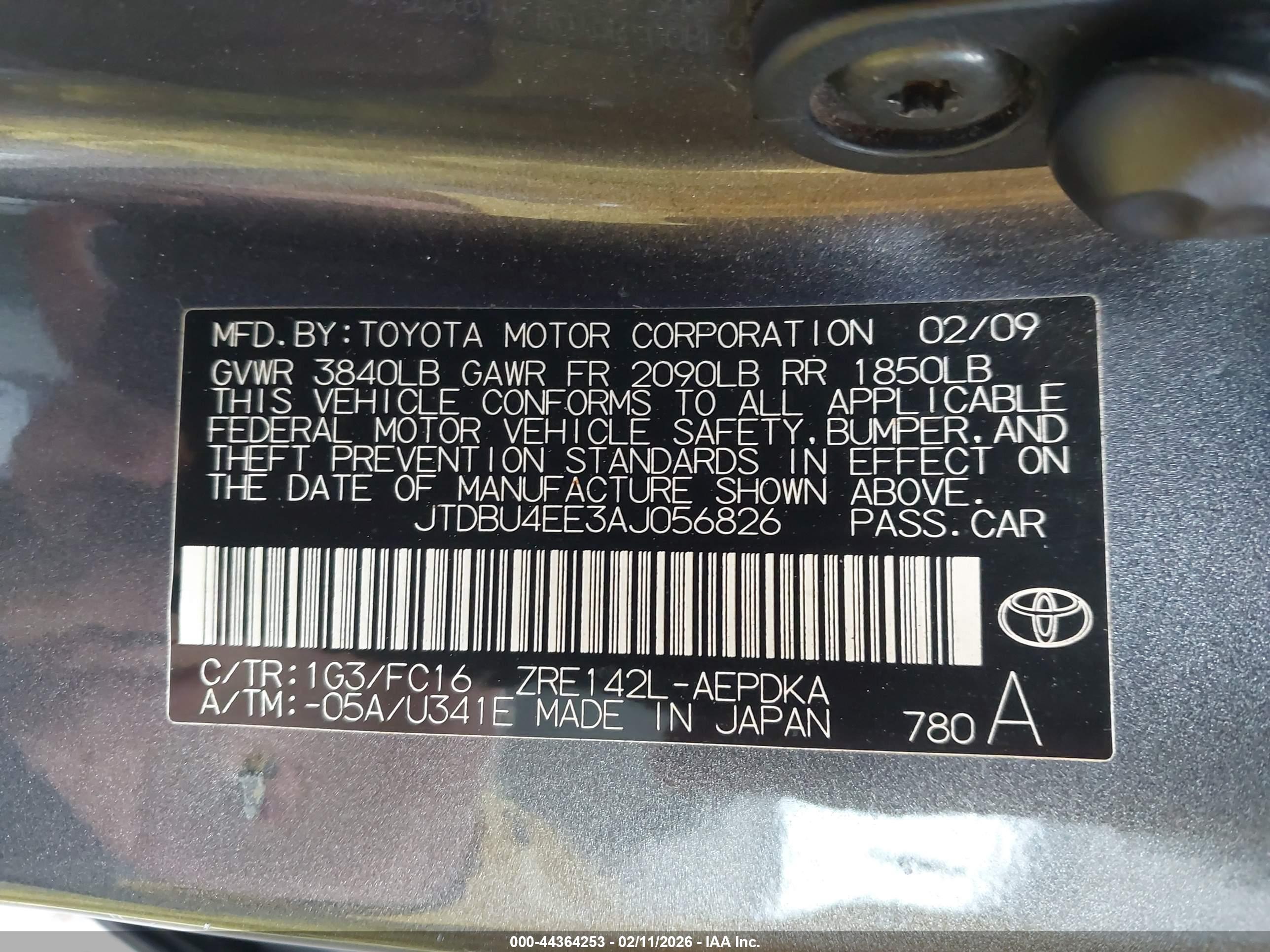 TOYOTA COROLLA image 9