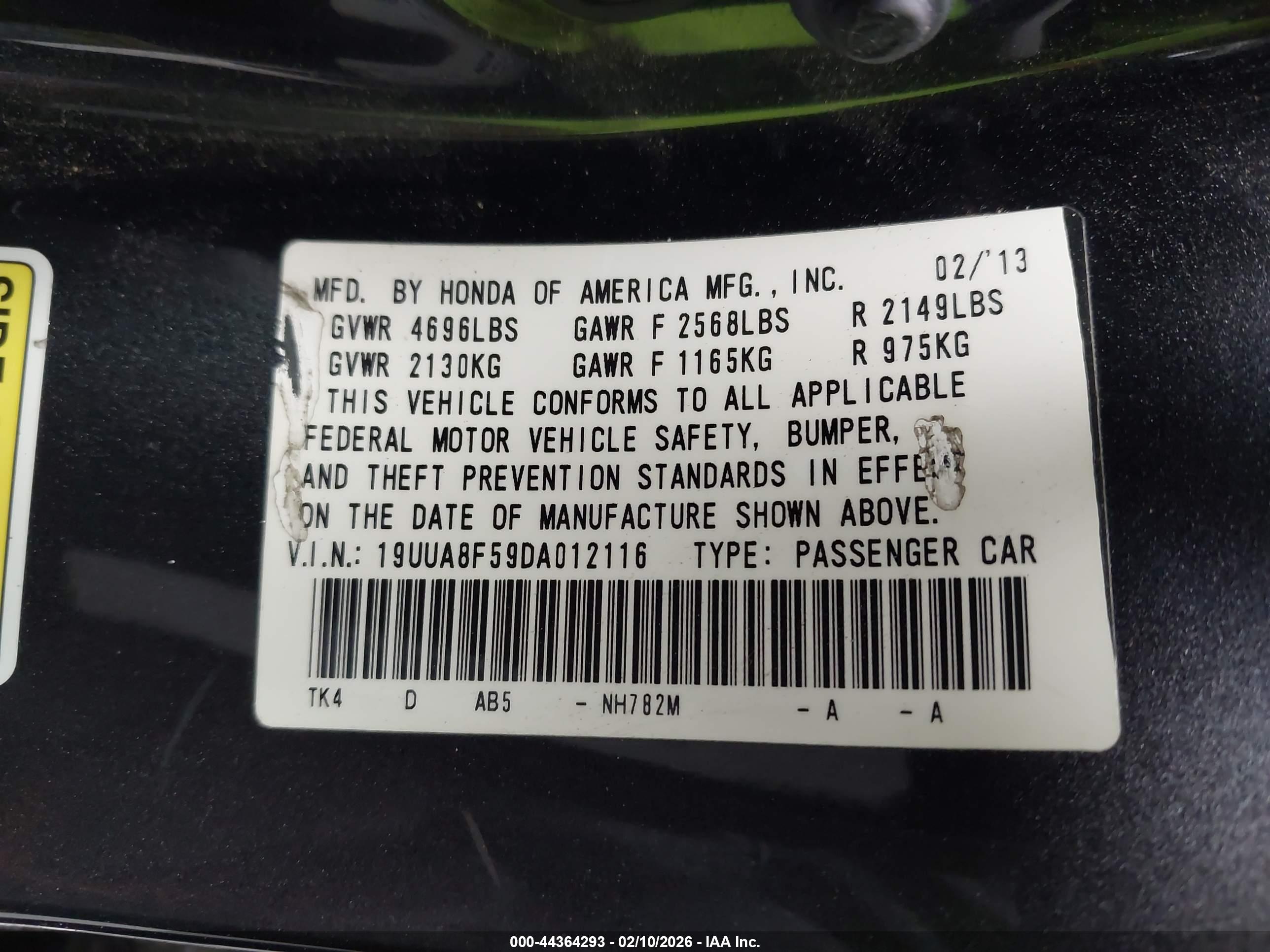 ACURA TL image 9