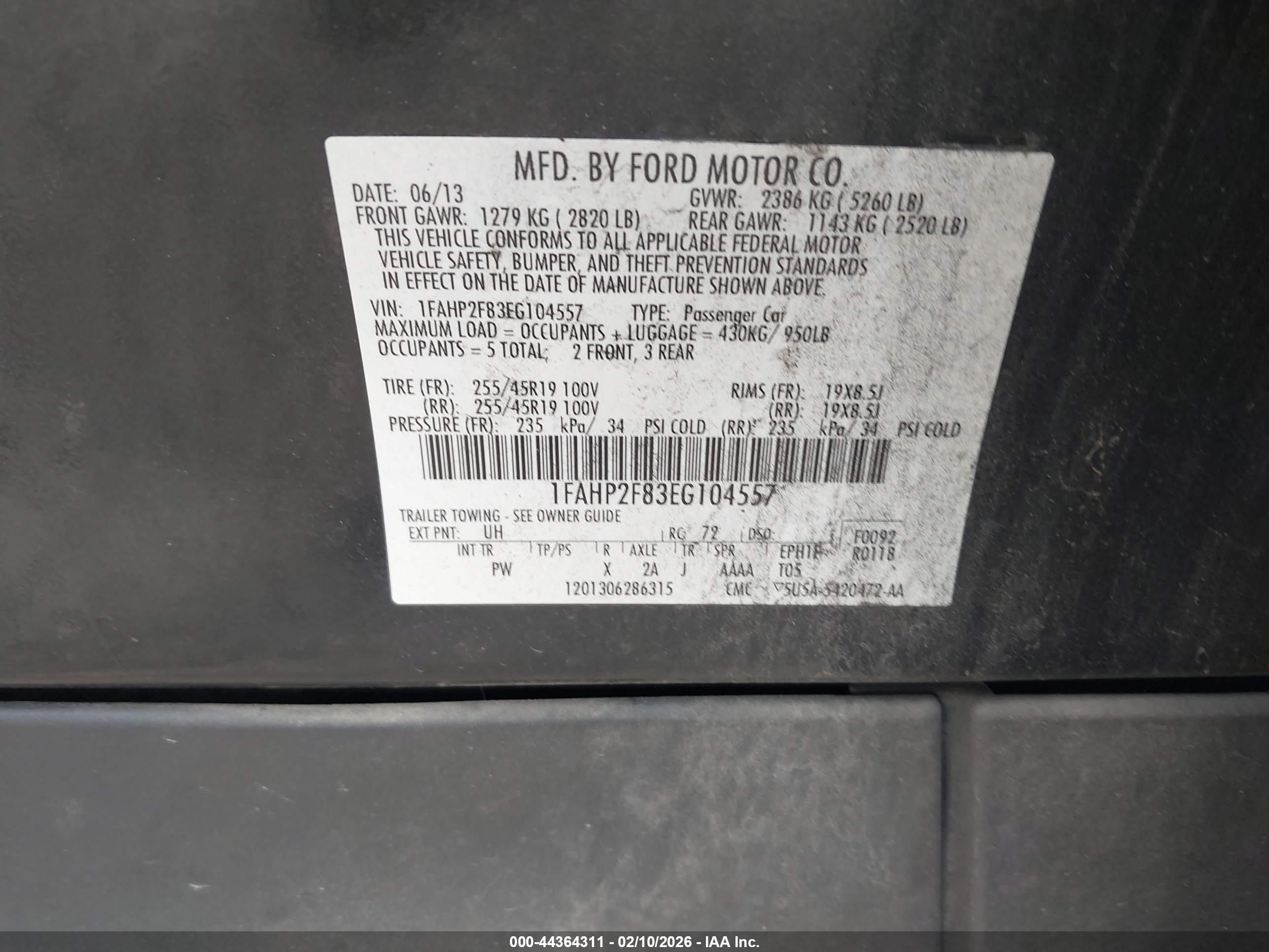FORD TAURUS image 9