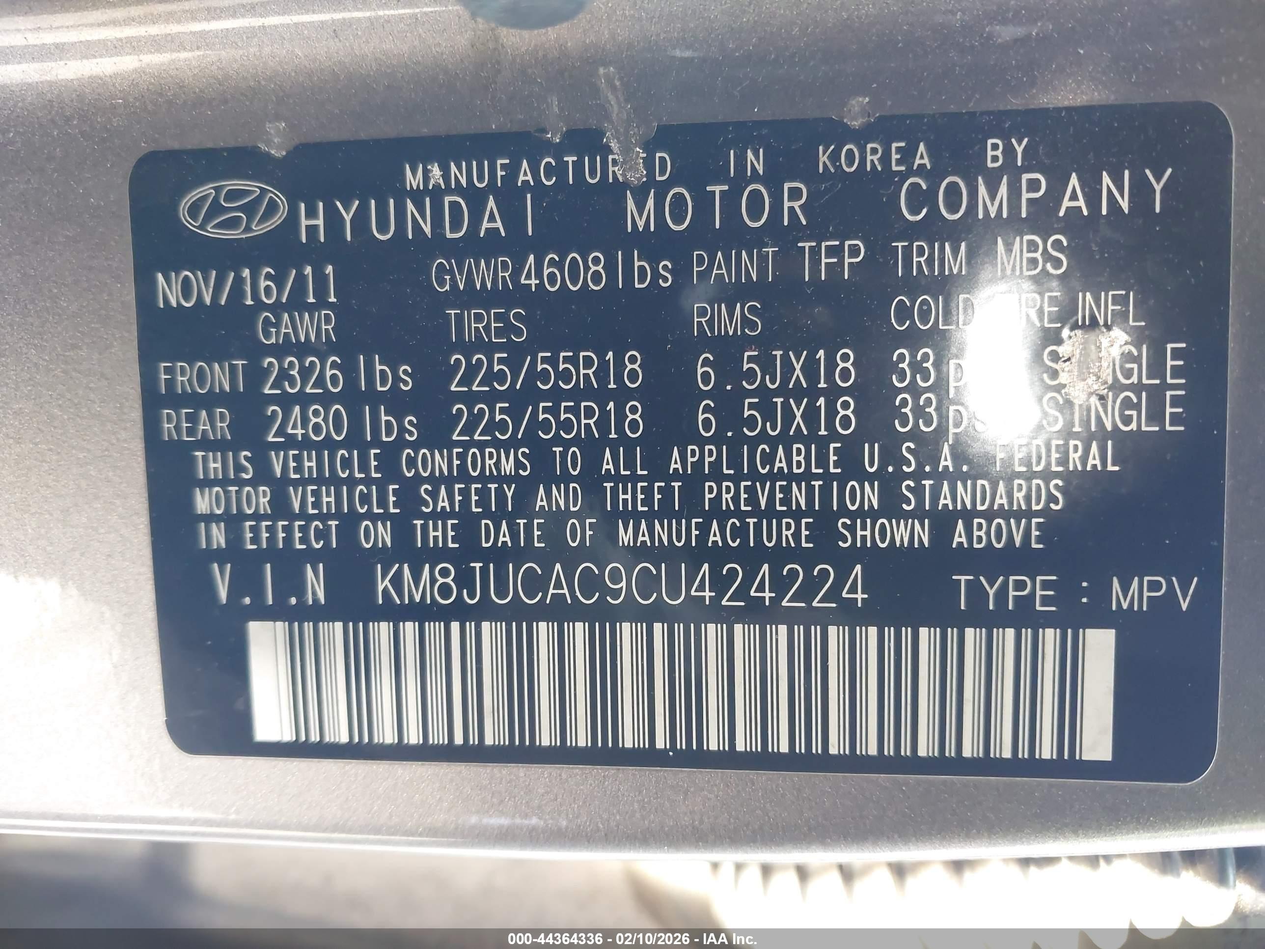 HYUNDAI TUCSON image 9