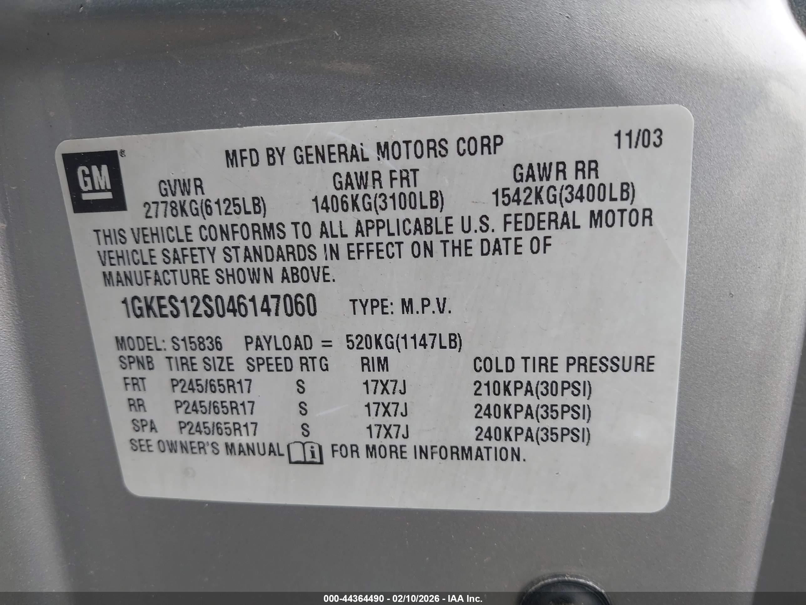 GMC ENVOY image 9