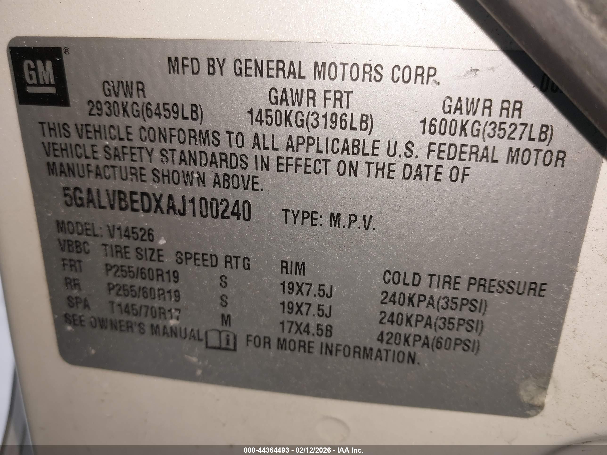 BUICK ENCLAVE image 9