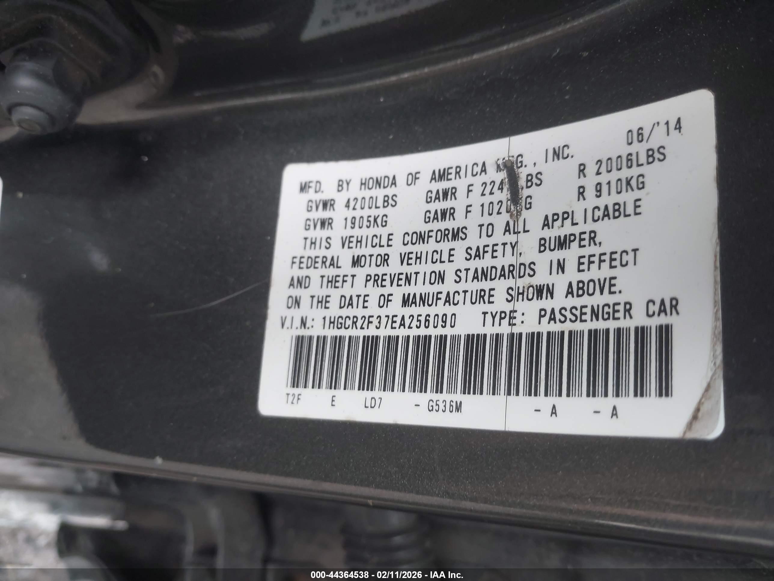 HONDA ACCORD image 9