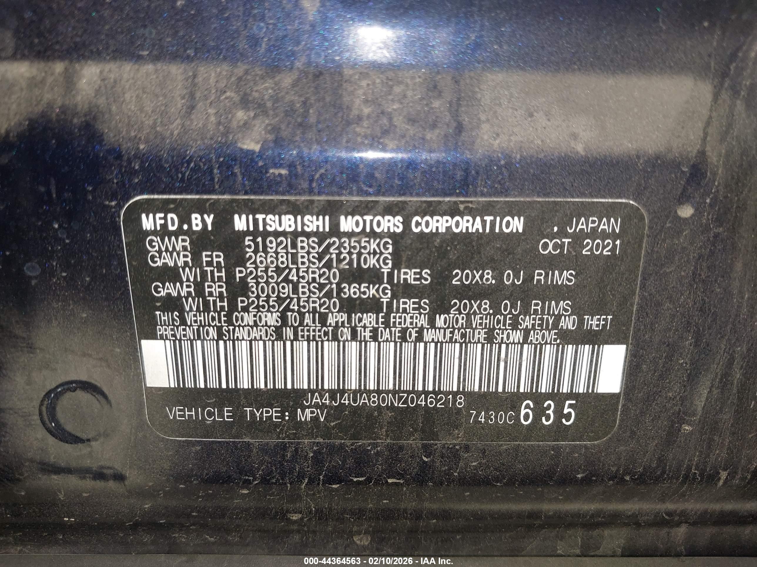 MITSUBISHI OUTLANDER image 9