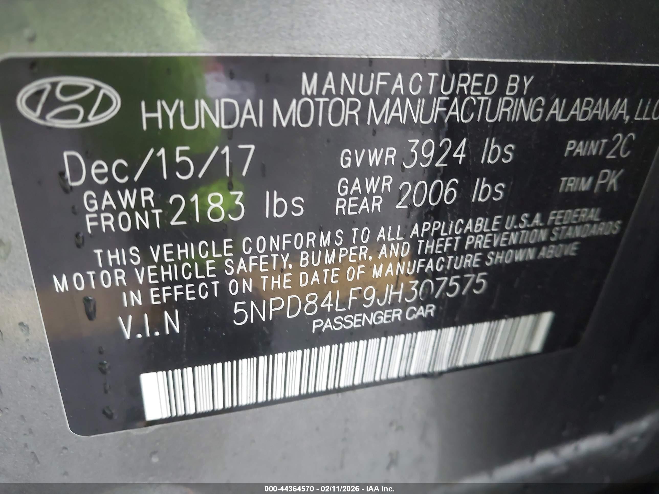 HYUNDAI ELANTRA image 9