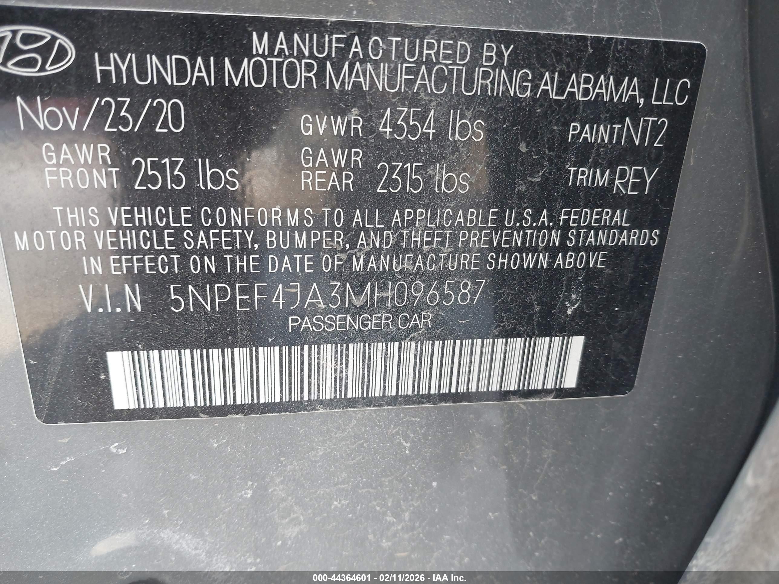 HYUNDAI SONATA image 9