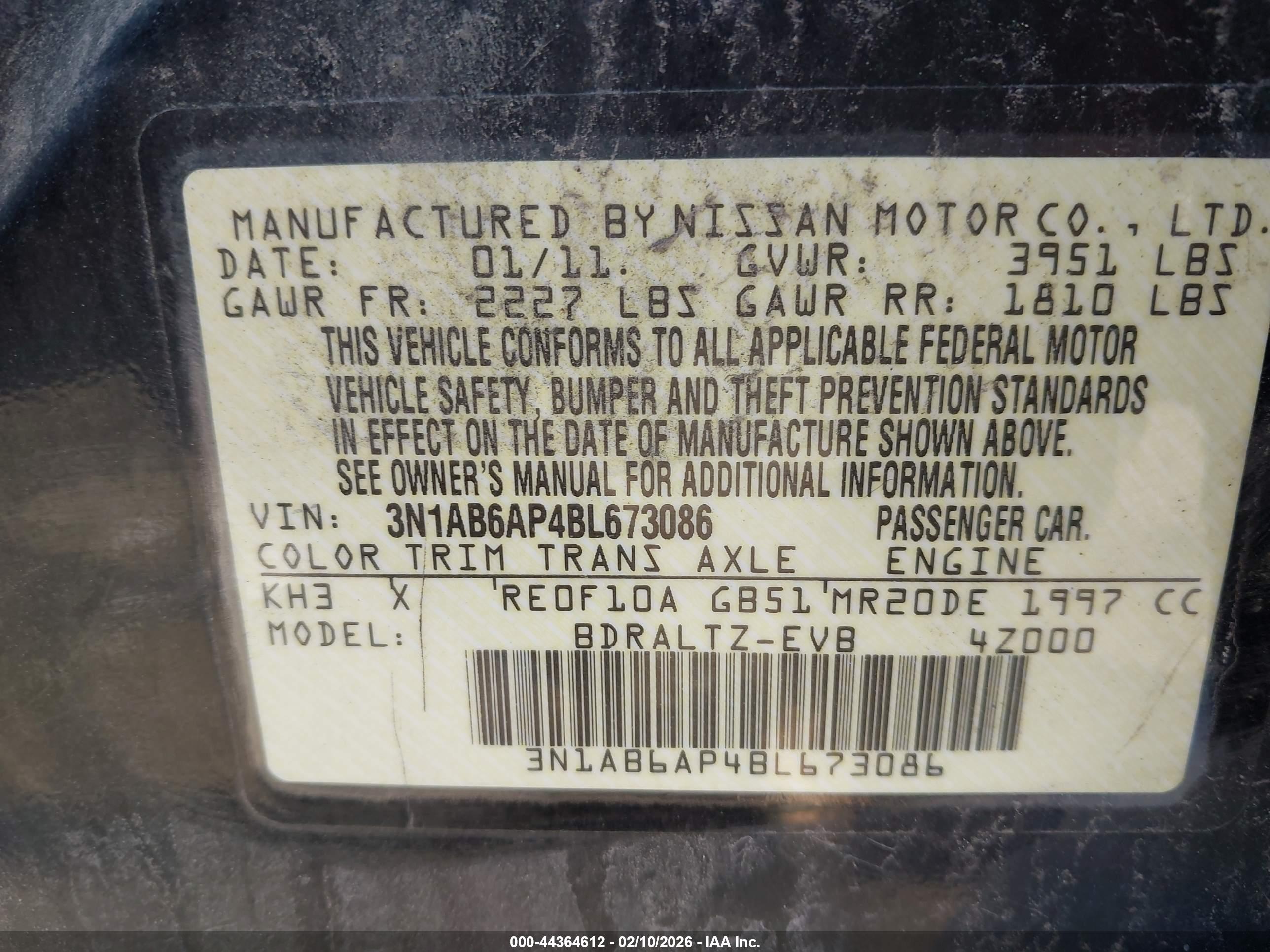 NISSAN SENTRA image 9