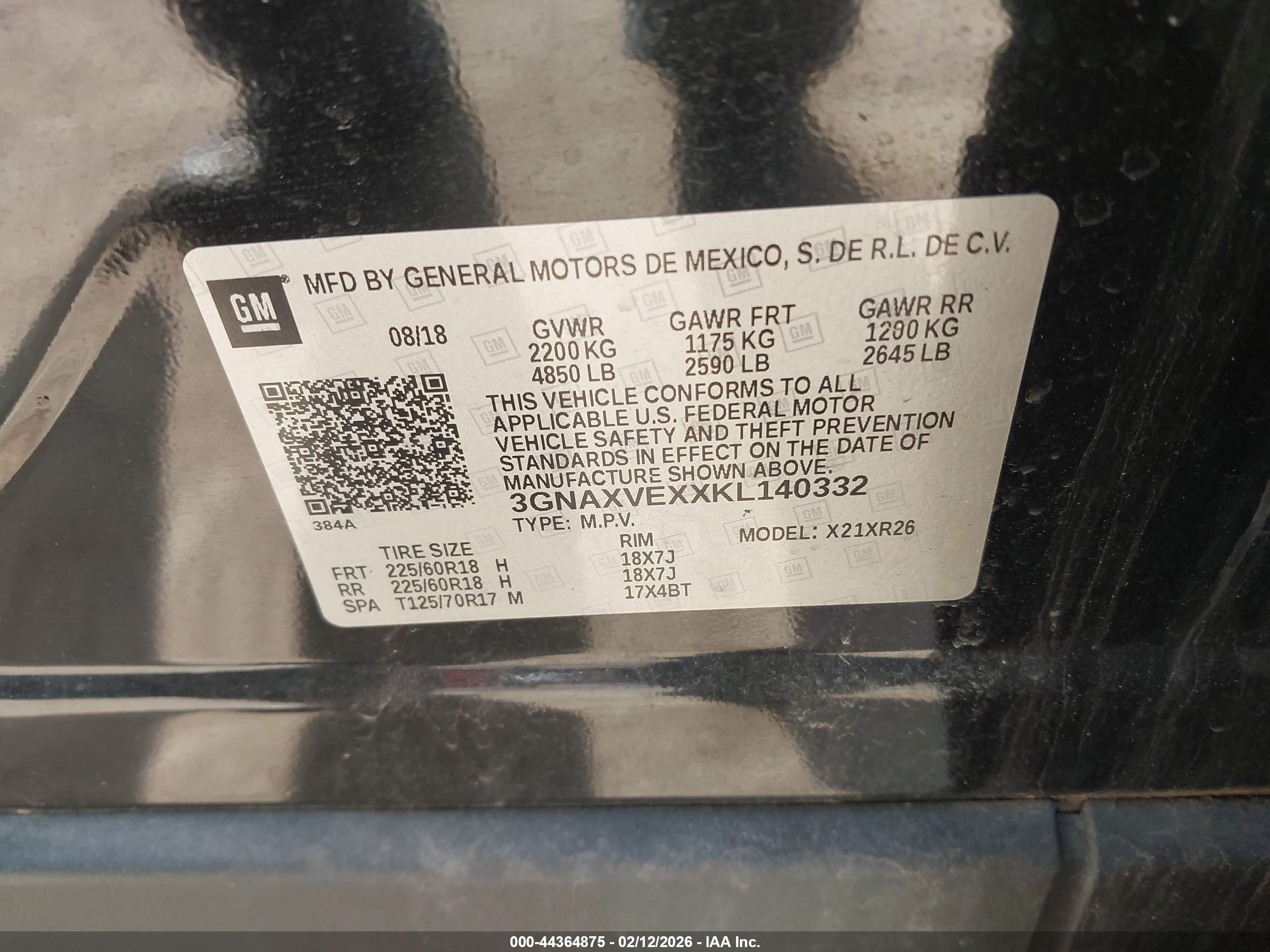 CHEVROLET EQUINOX image 9