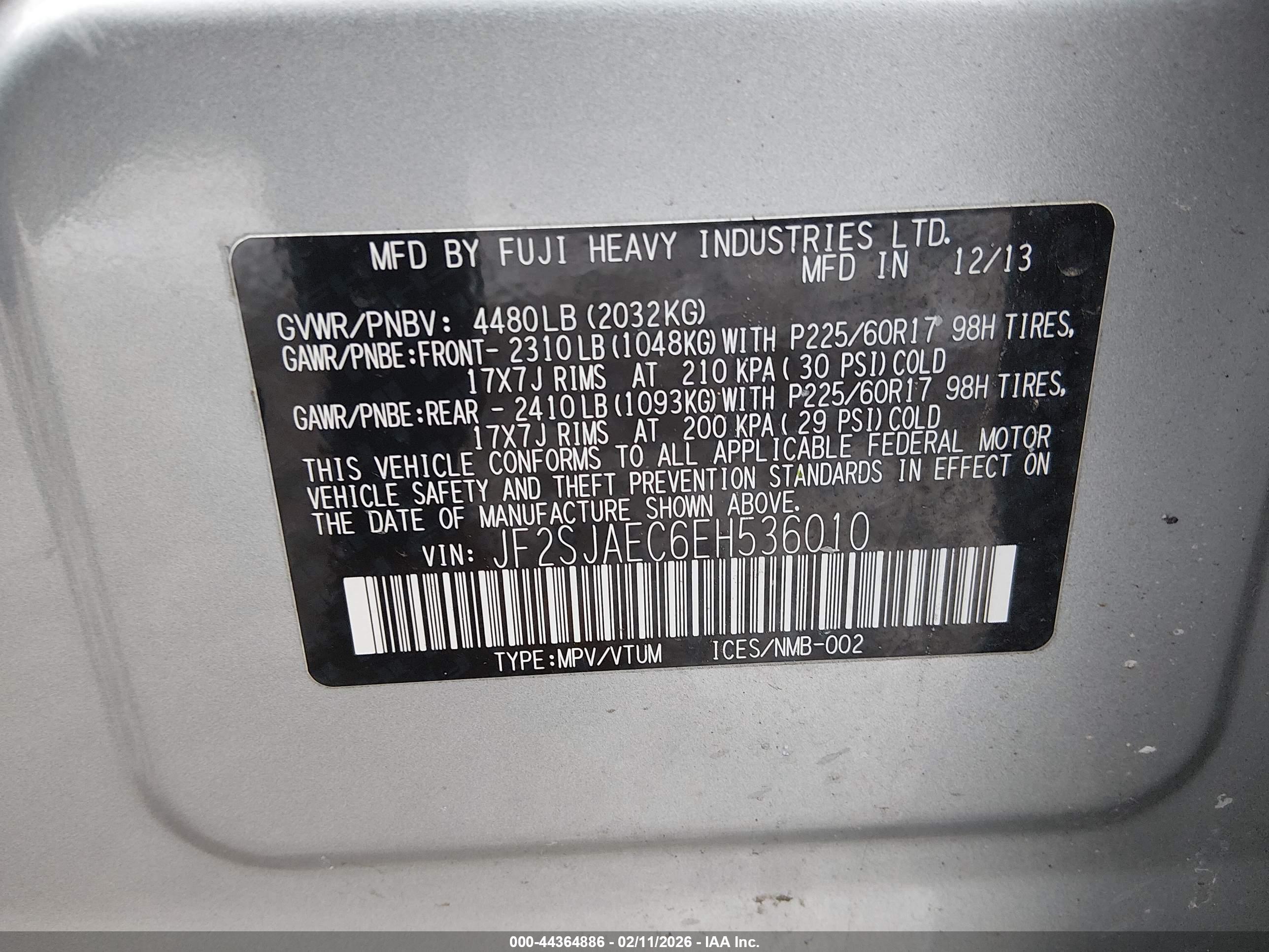 SUBARU FORESTER image 9