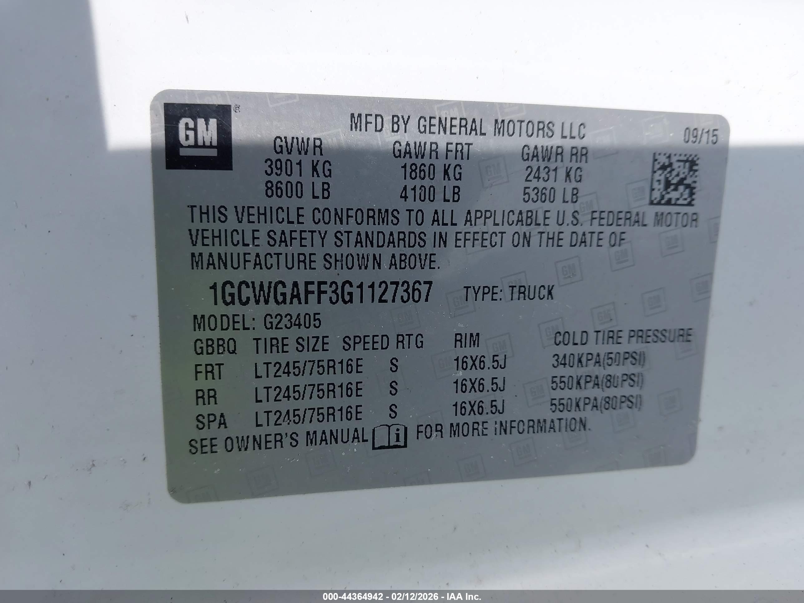 CHEVROLET EXPRESS image 9