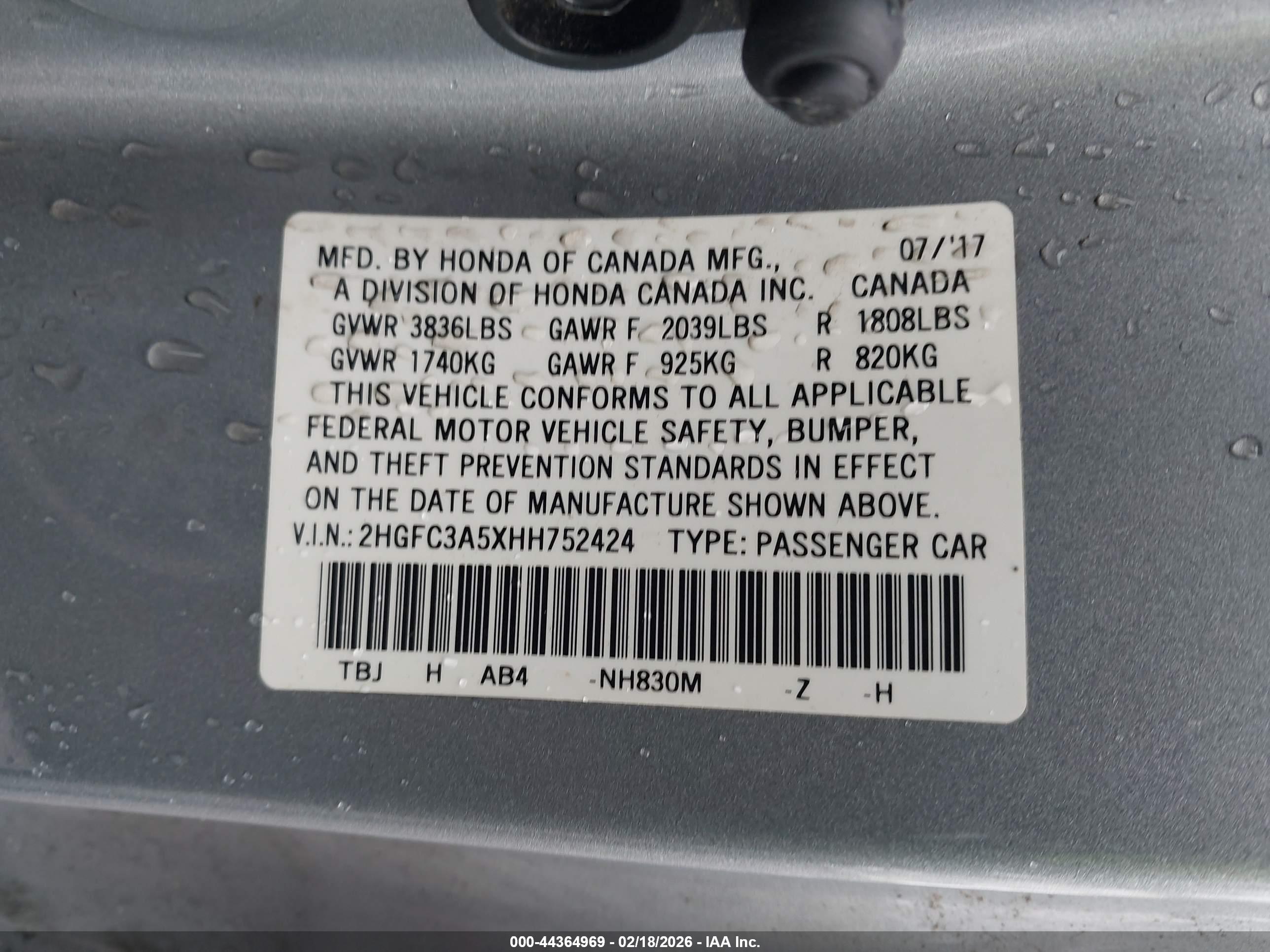 HONDA CIVIC image 9