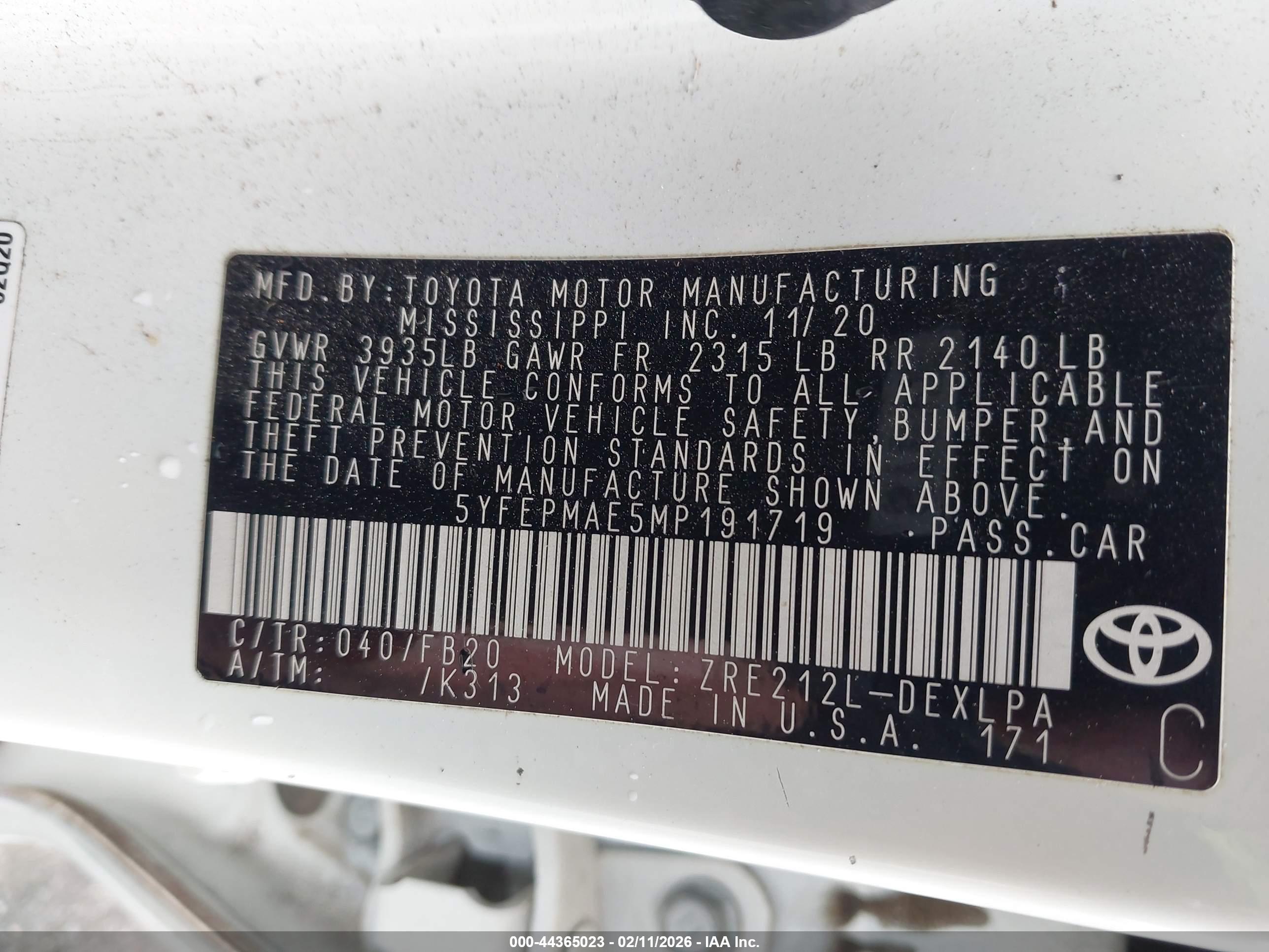 TOYOTA COROLLA image 9