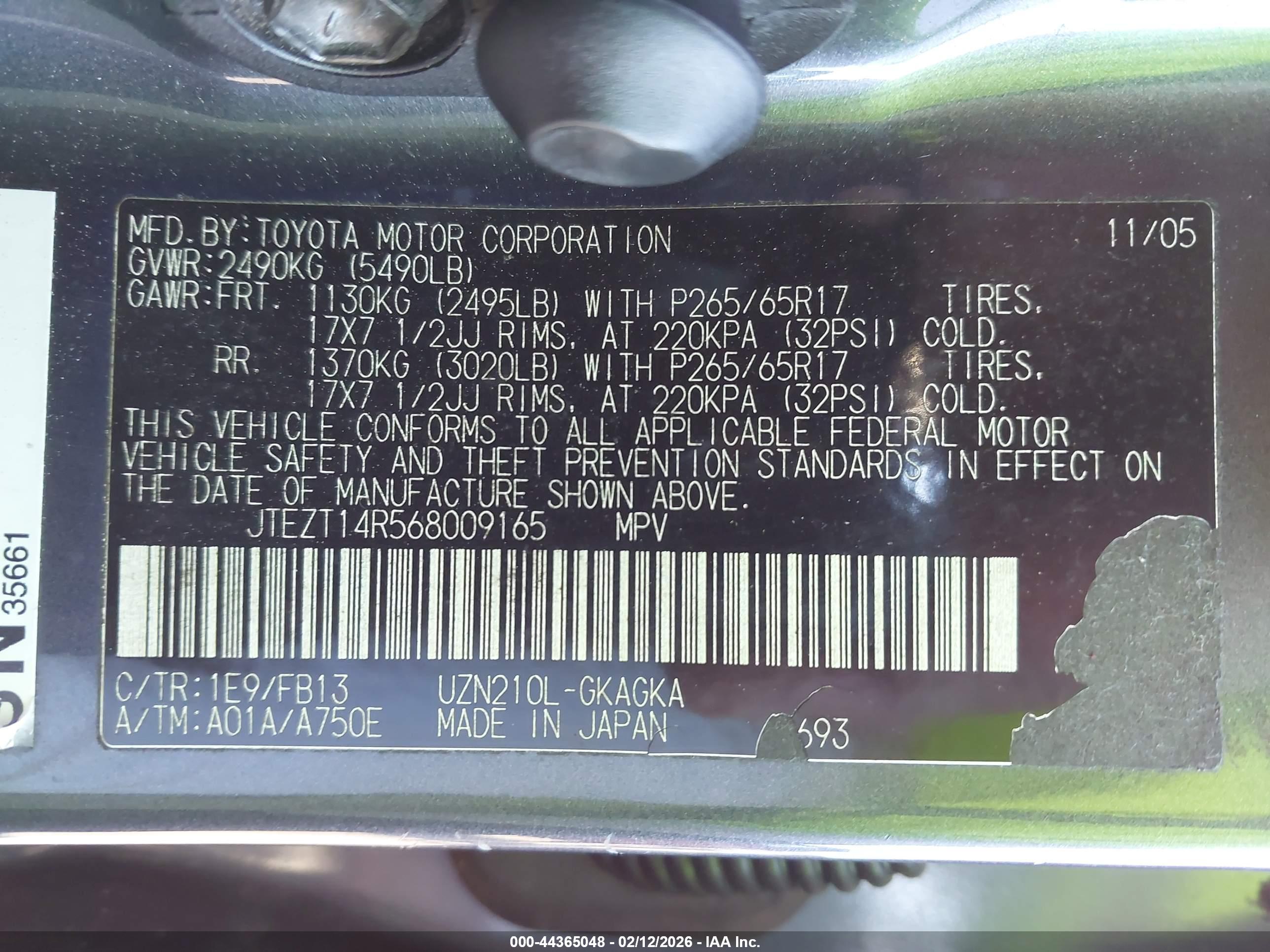 TOYOTA 4RUNNER image 9