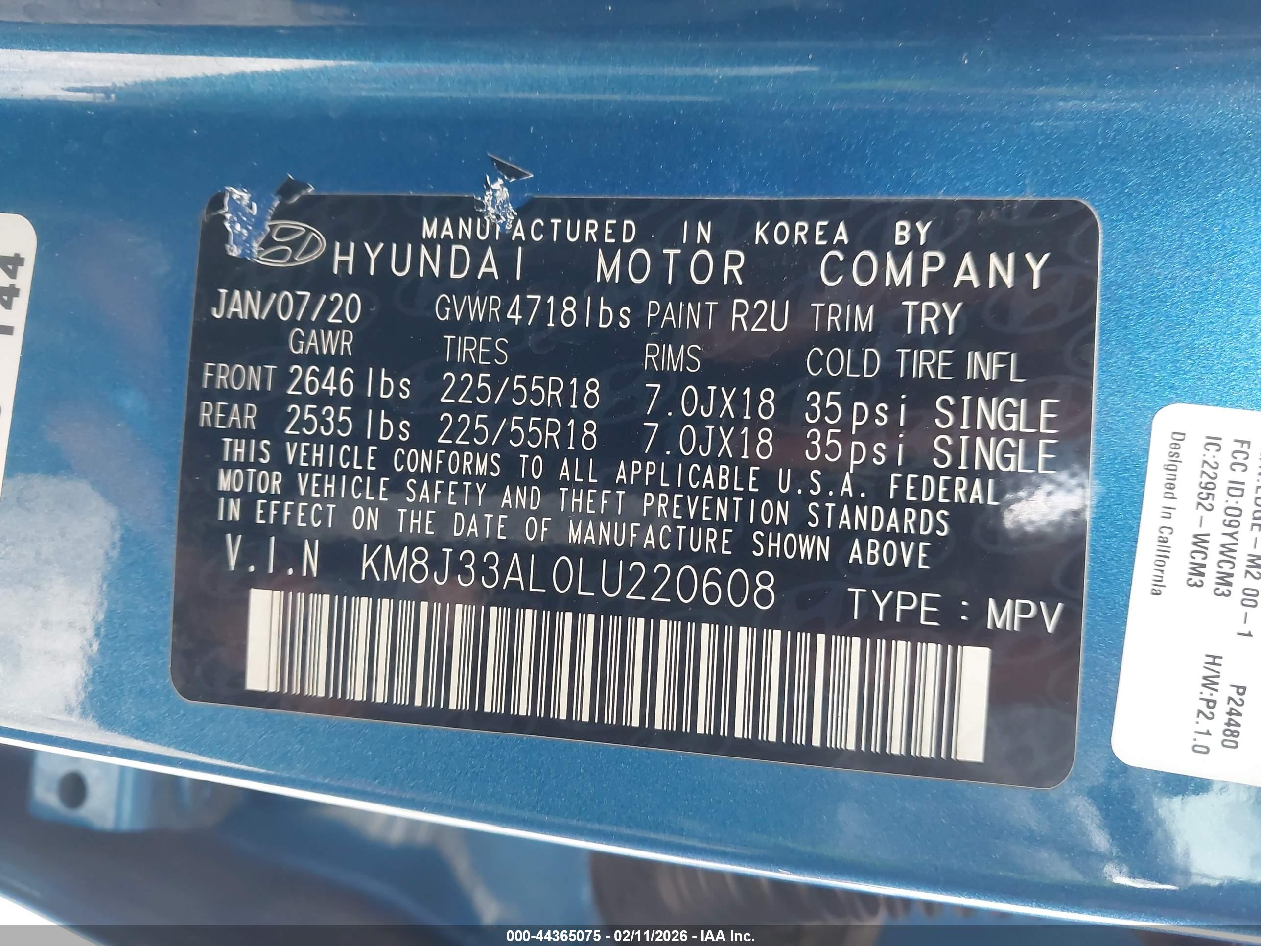 HYUNDAI TUCSON image 9
