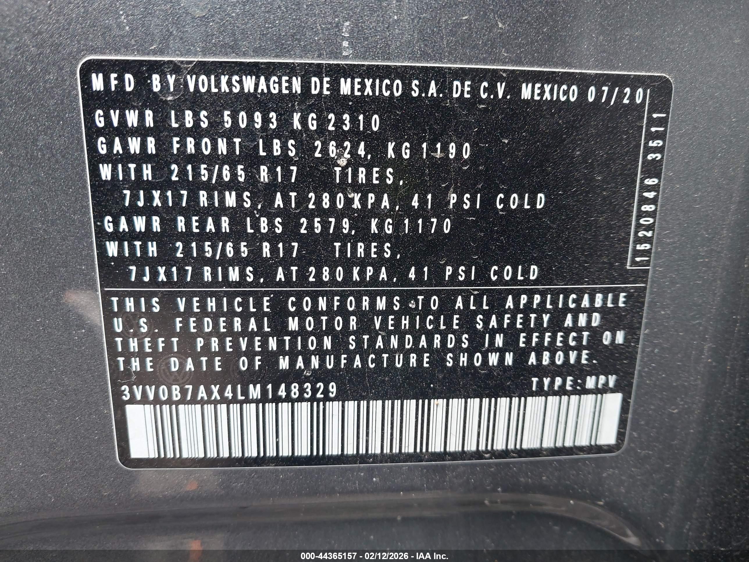 VOLKSWAGEN TIGUAN image 9