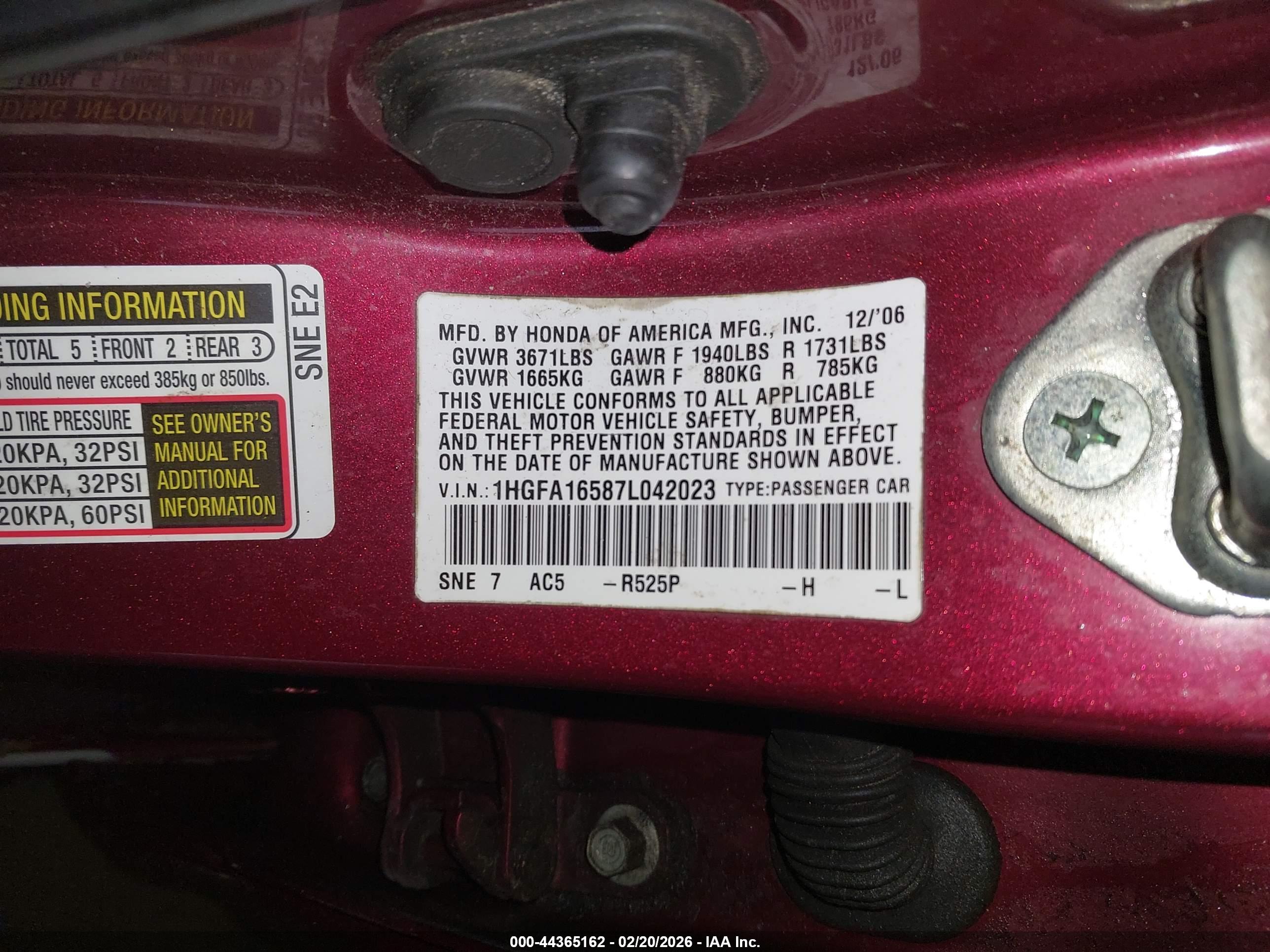 HONDA CIVIC image 9