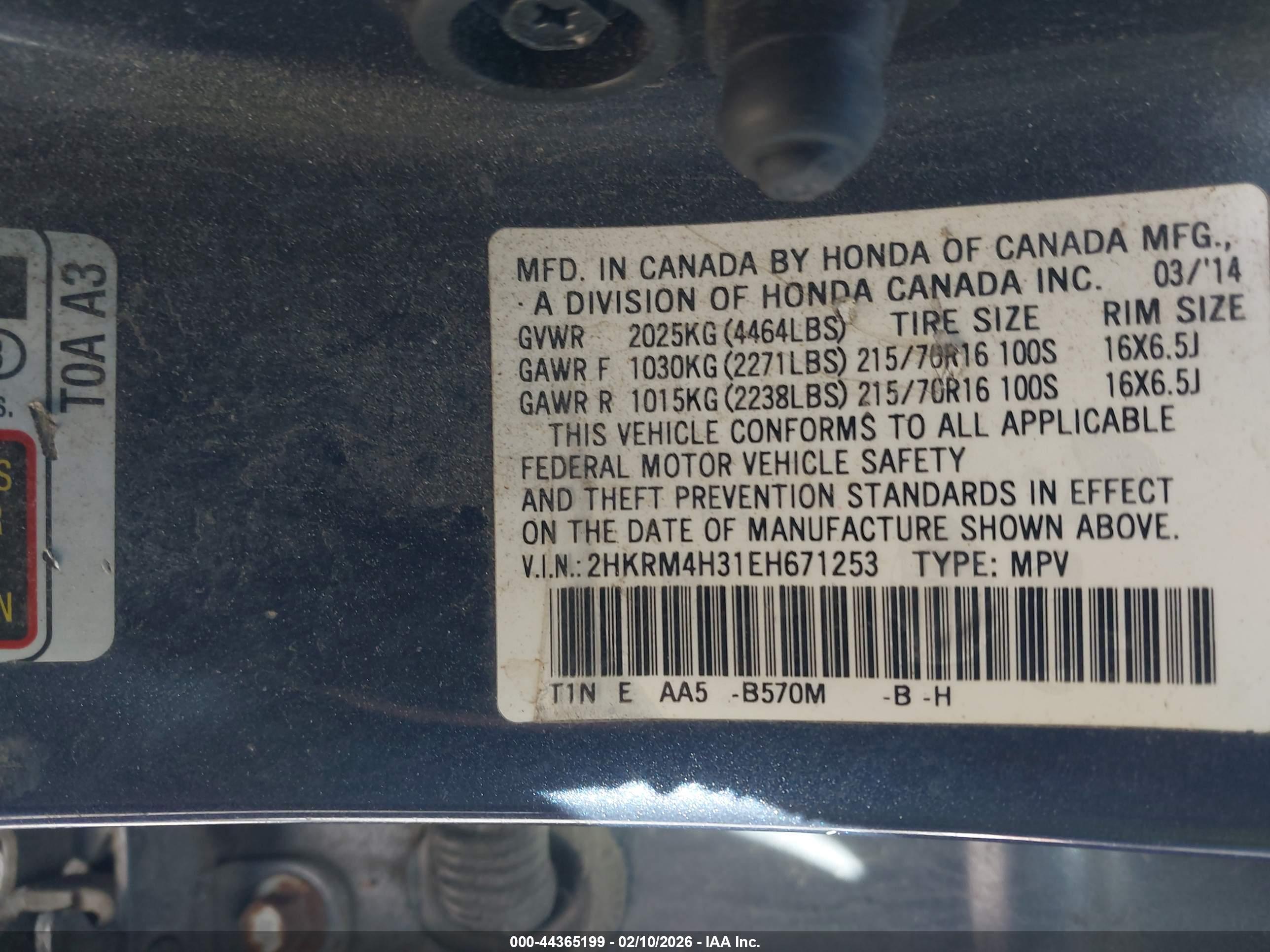 HONDA CR-V image 9