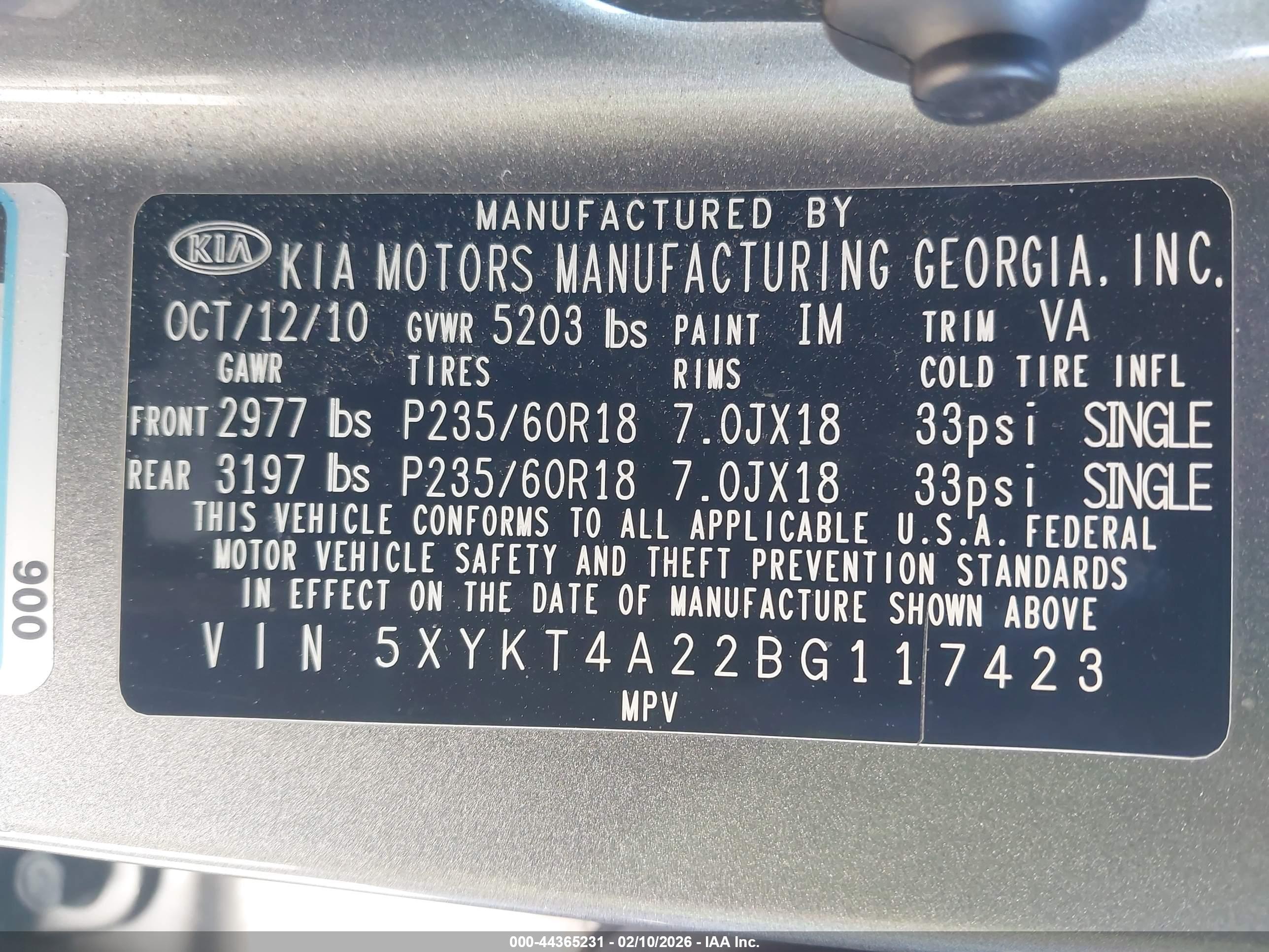 KIA SORENTO image 9
