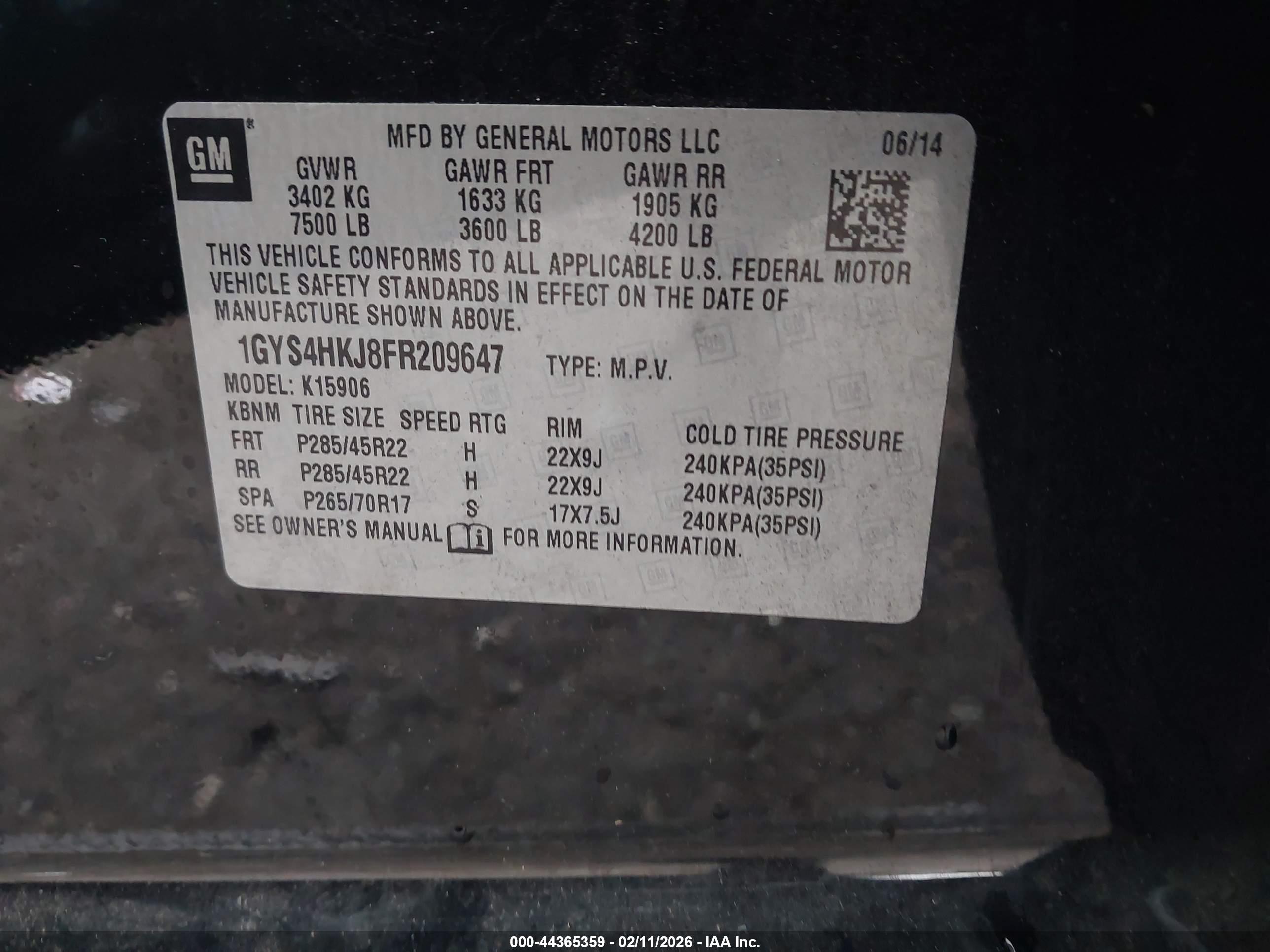 CADILLAC ESCALADE image 9
