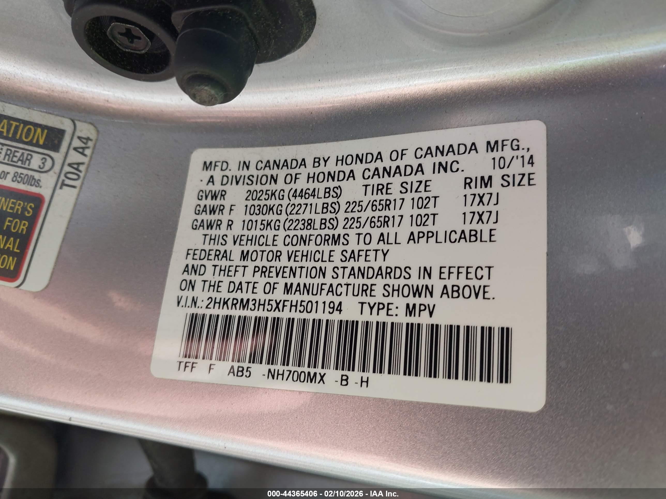 HONDA CR-V image 9