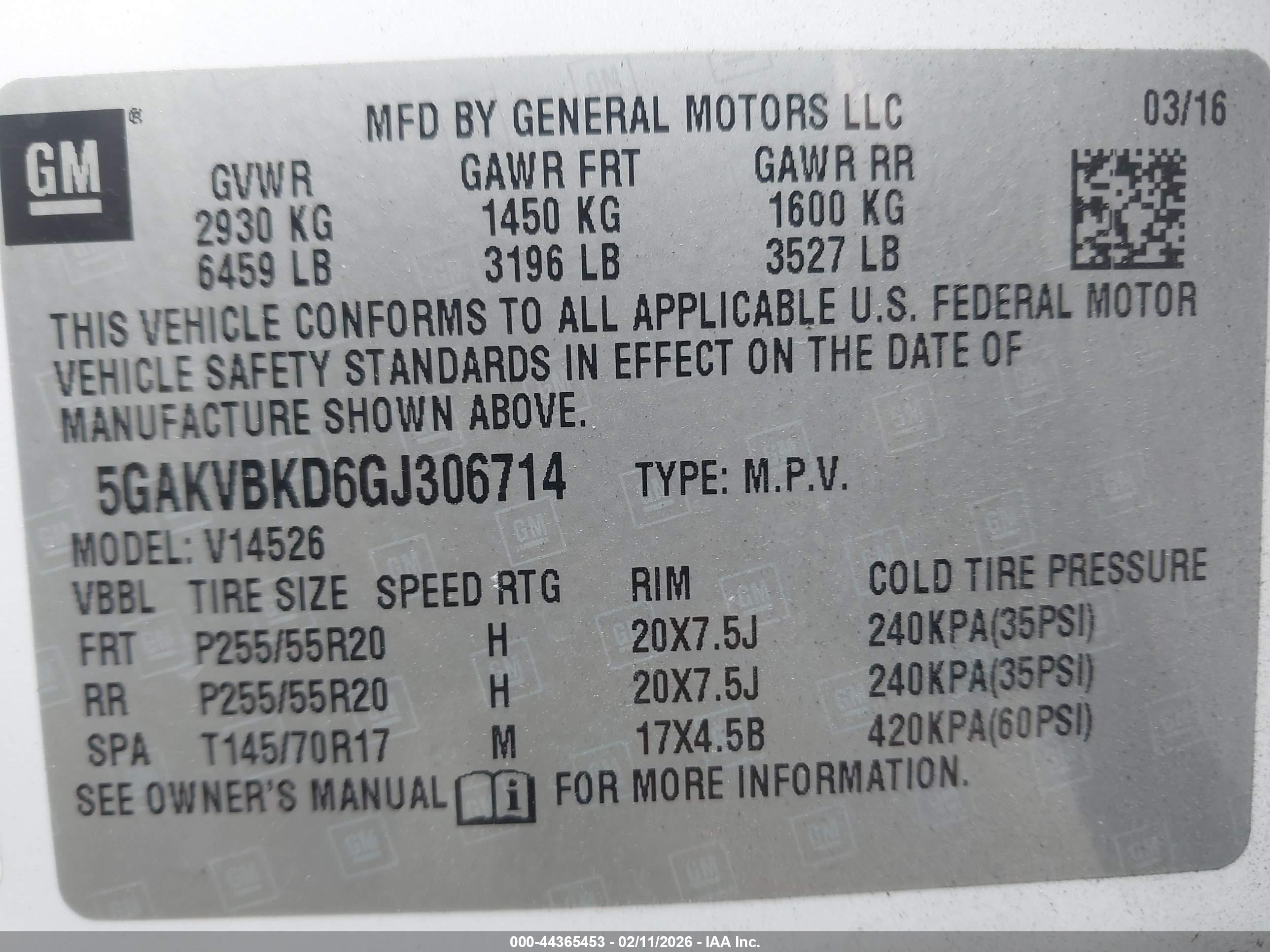 BUICK ENCLAVE image 9
