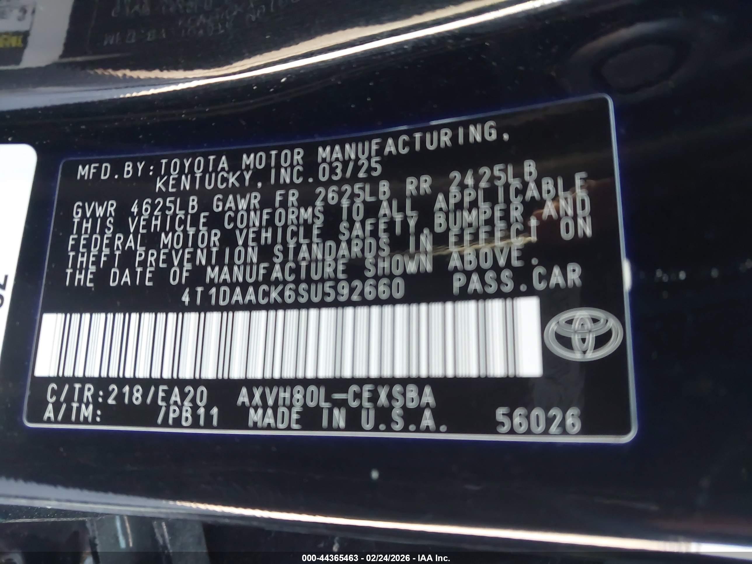 TOYOTA CAMRY image 9