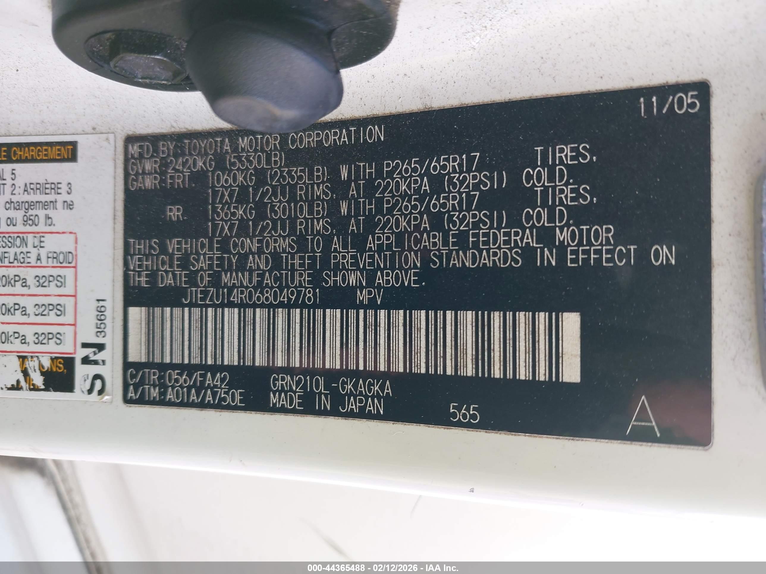 TOYOTA 4RUNNER image 9