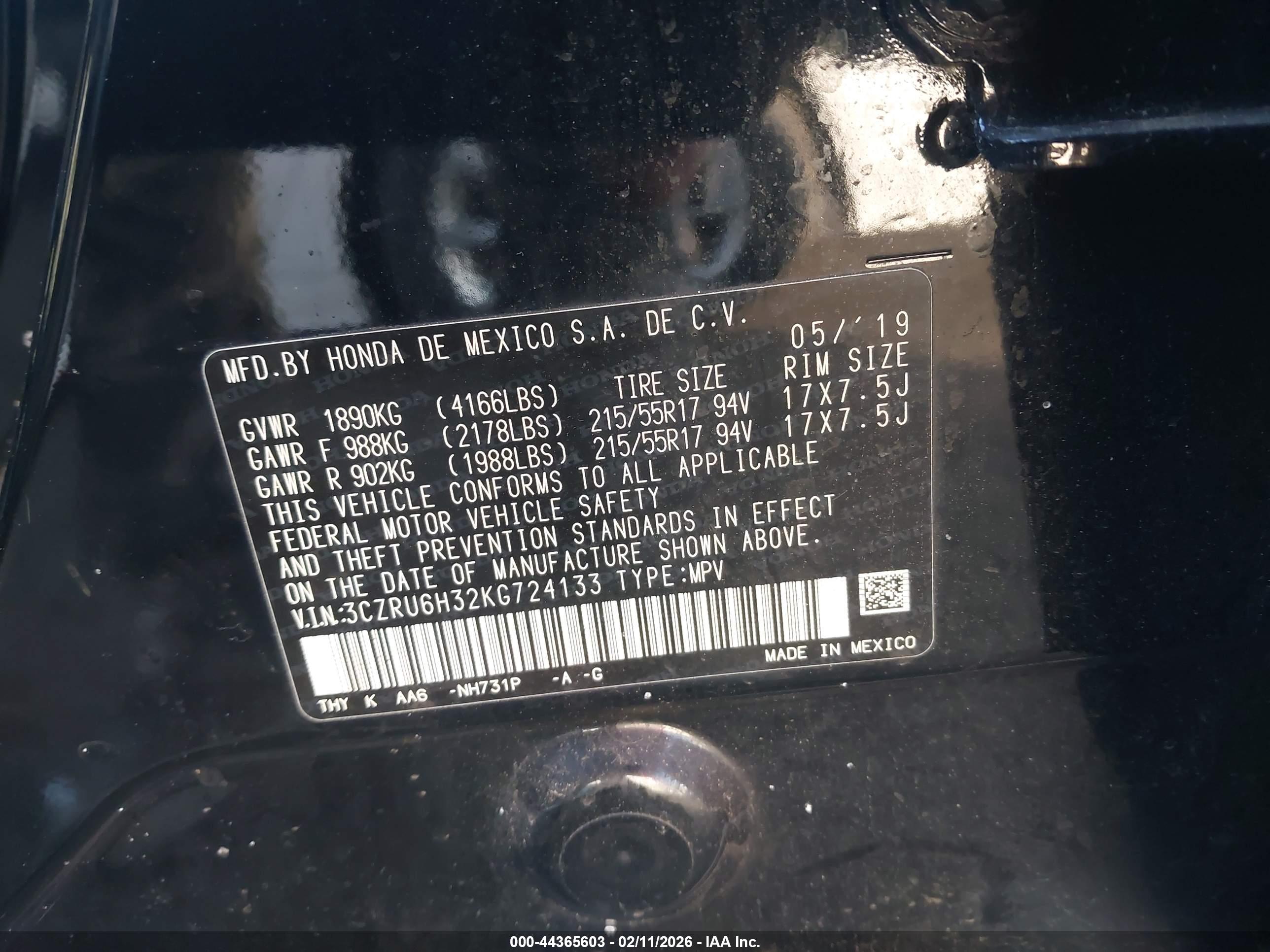HONDA HR-V image 9