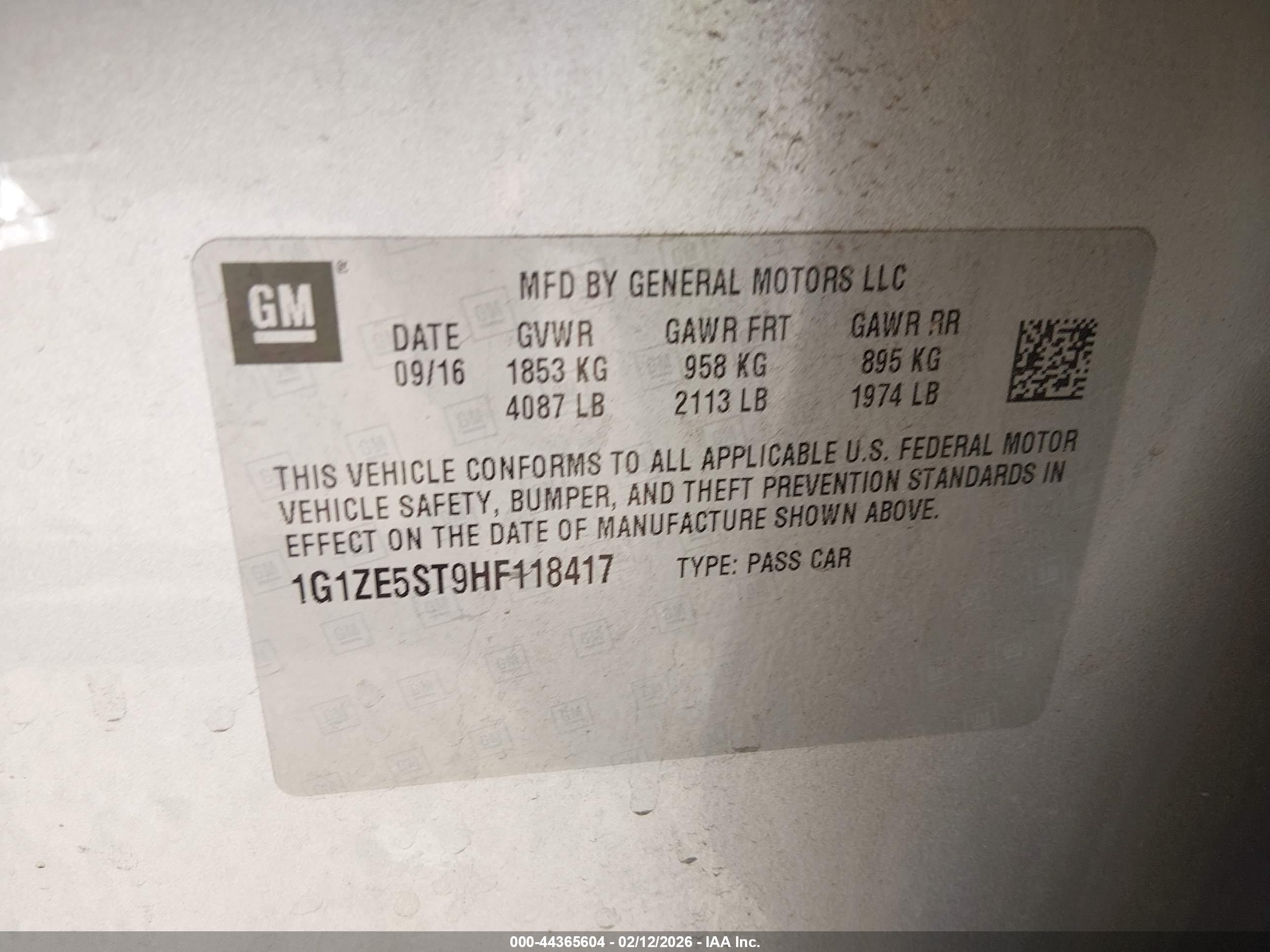 CHEVROLET MALIBU image 9