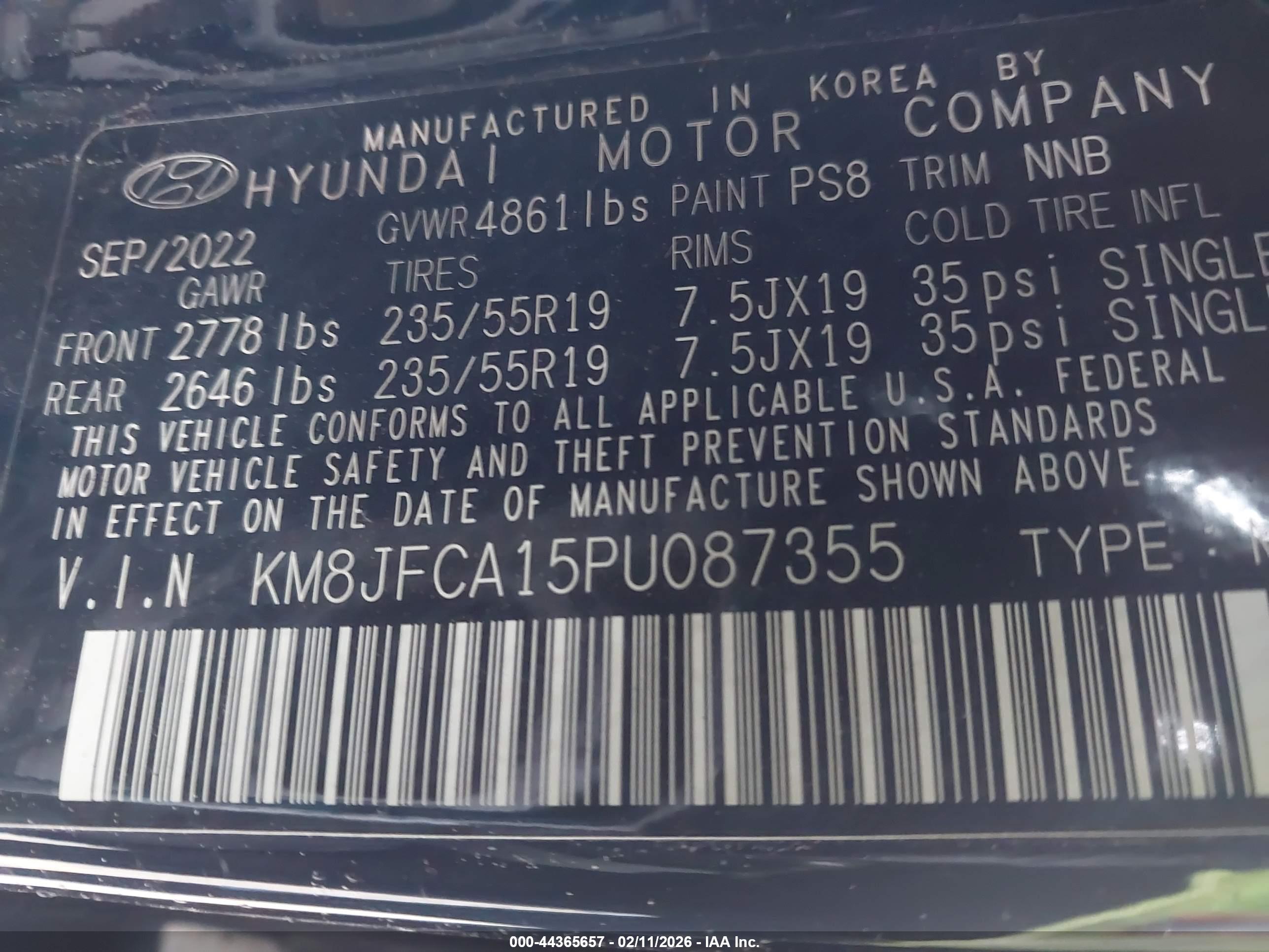 HYUNDAI TUCSON image 9