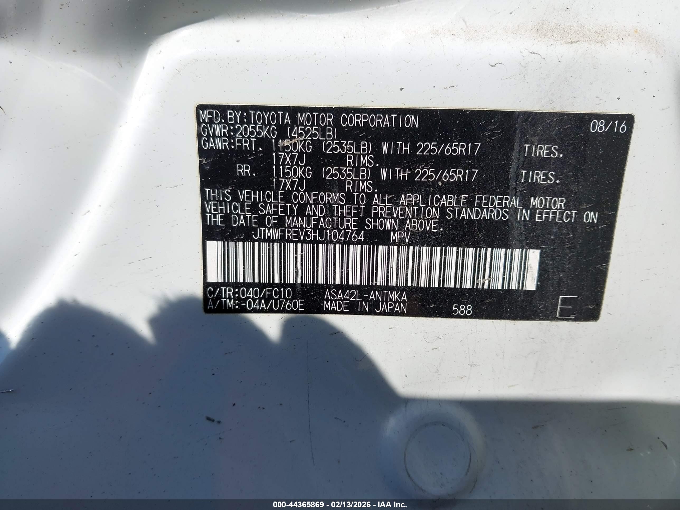 TOYOTA RAV4 image 9