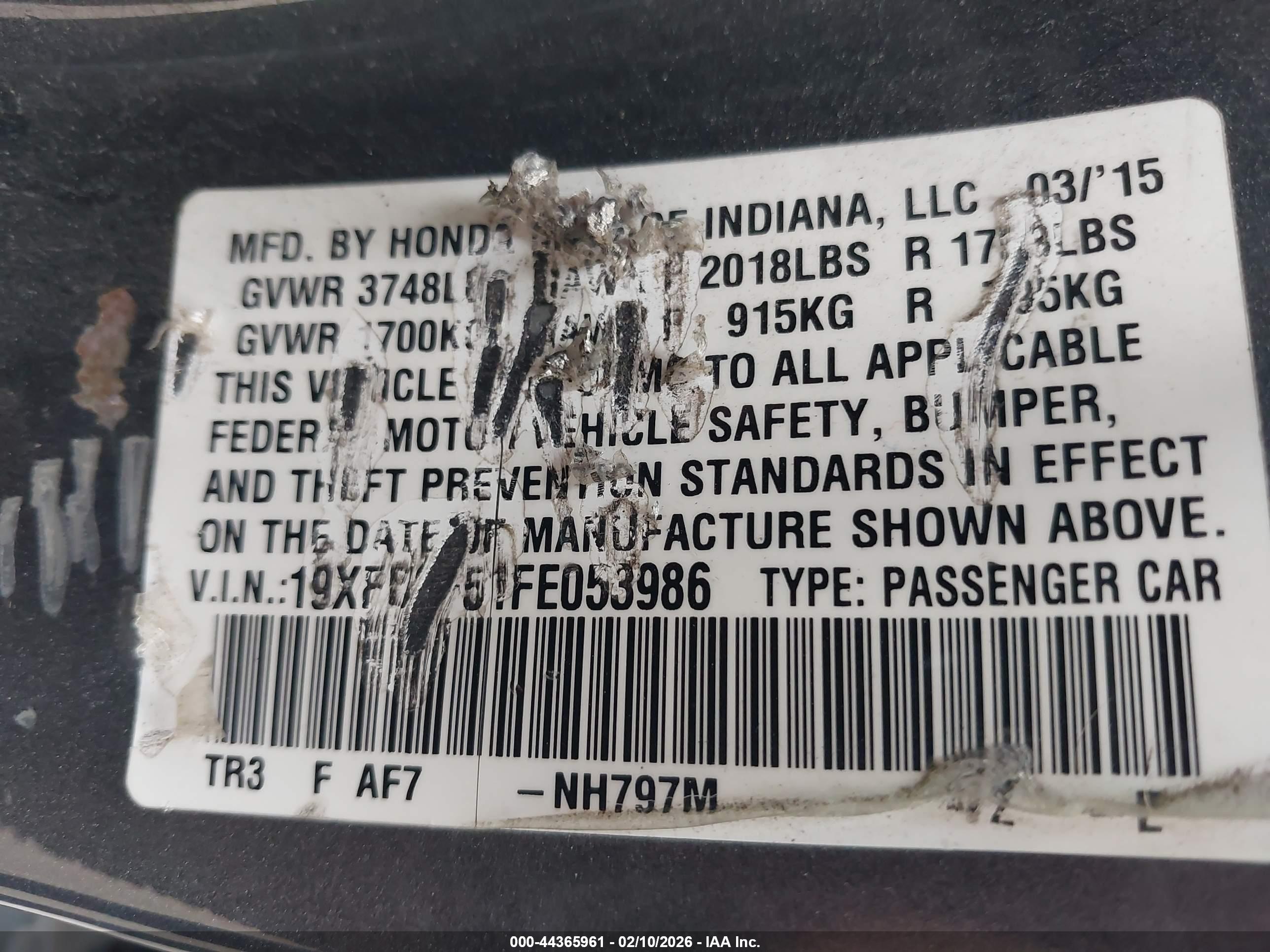 HONDA CIVIC image 9